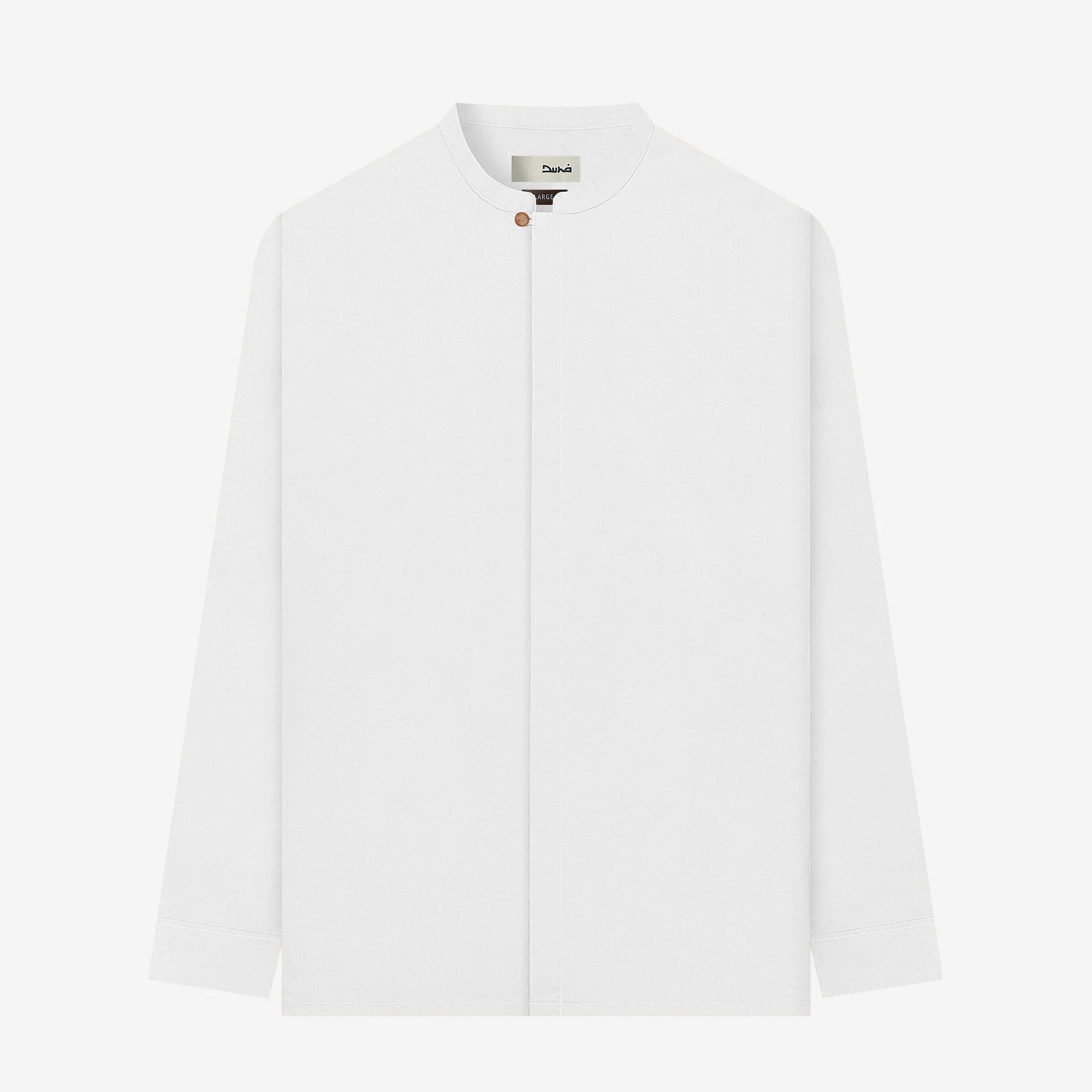 Majd Long Sleeve Shirt - White