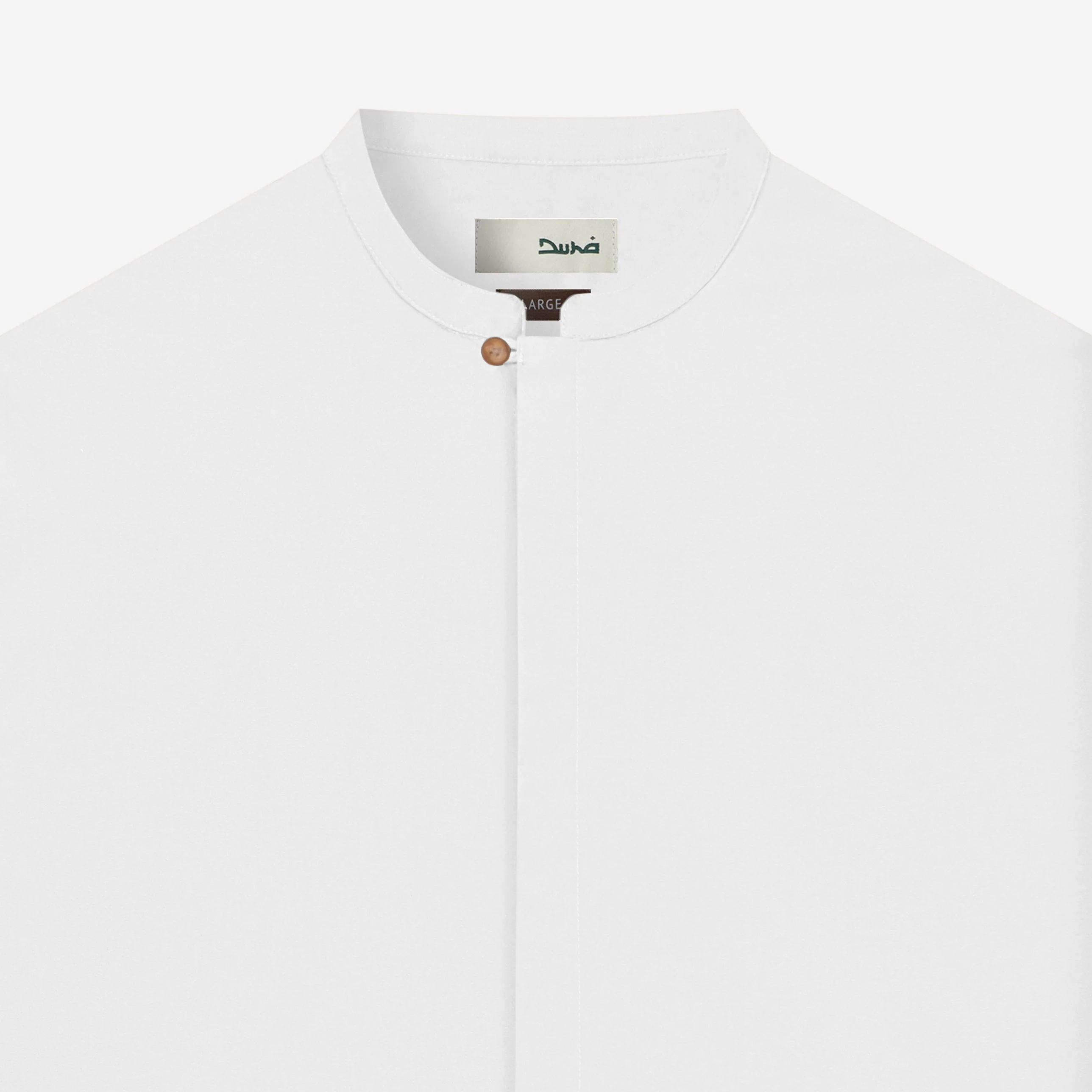 Majd Long Sleeve Shirt - White - Image 2