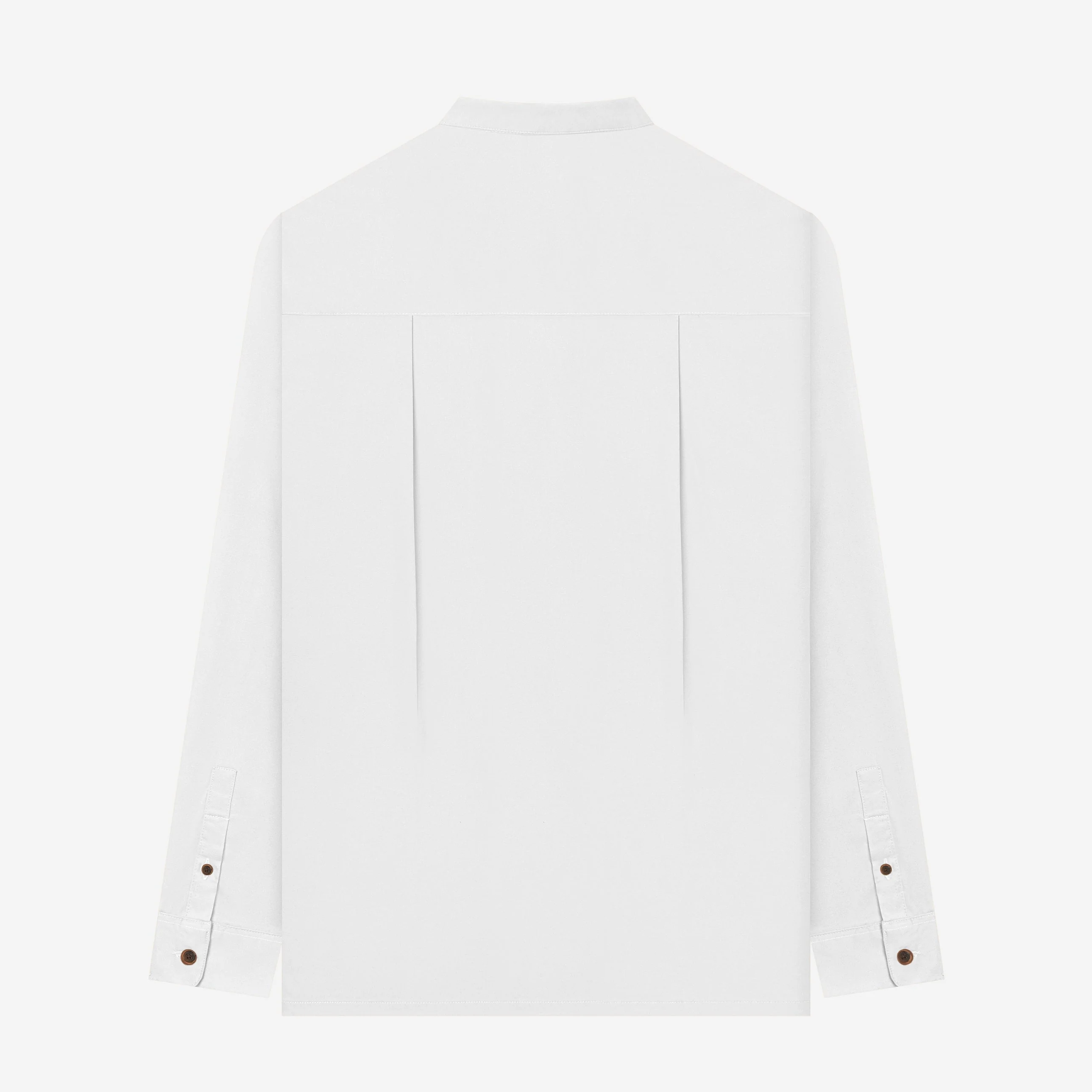 Majd Long Sleeve Shirt - White - Image 4