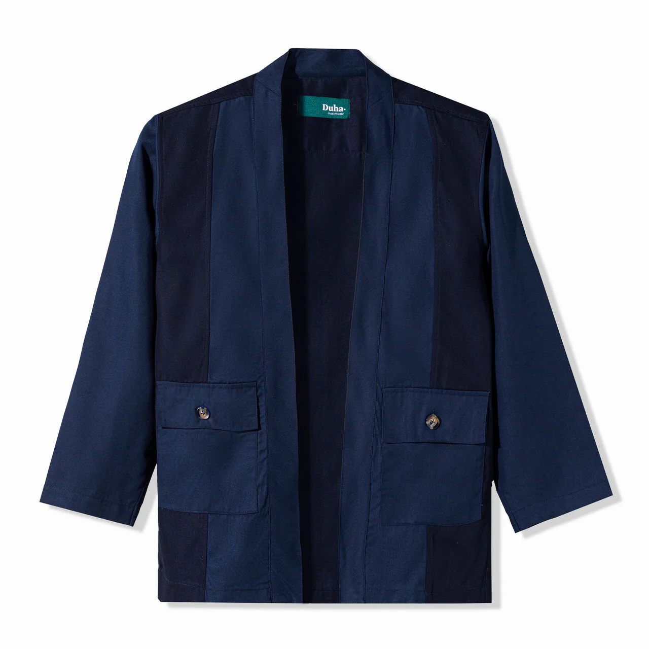 Majd Patch Robe Navy