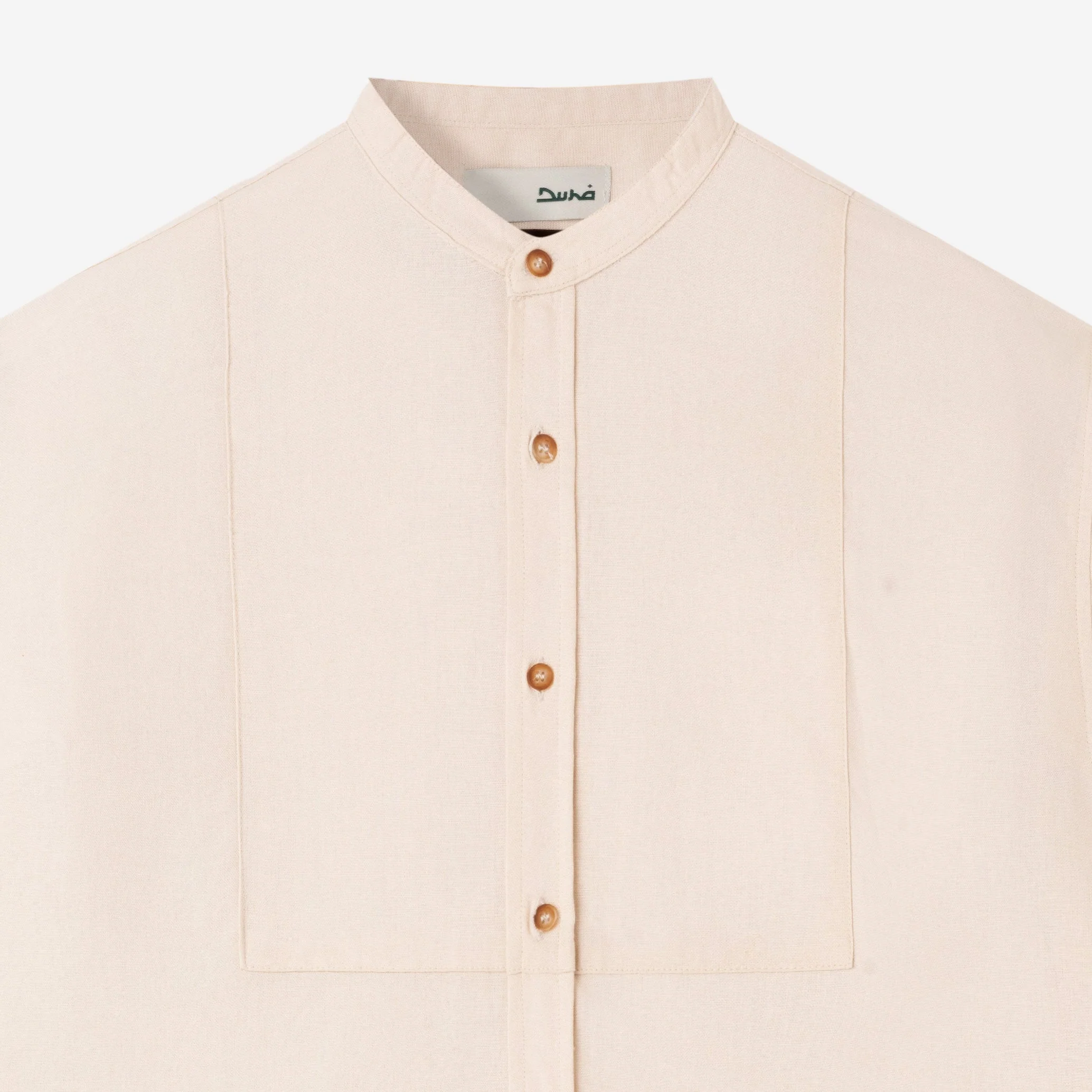 Mazeen Shirt Long Sleeve - Sand - Image 2