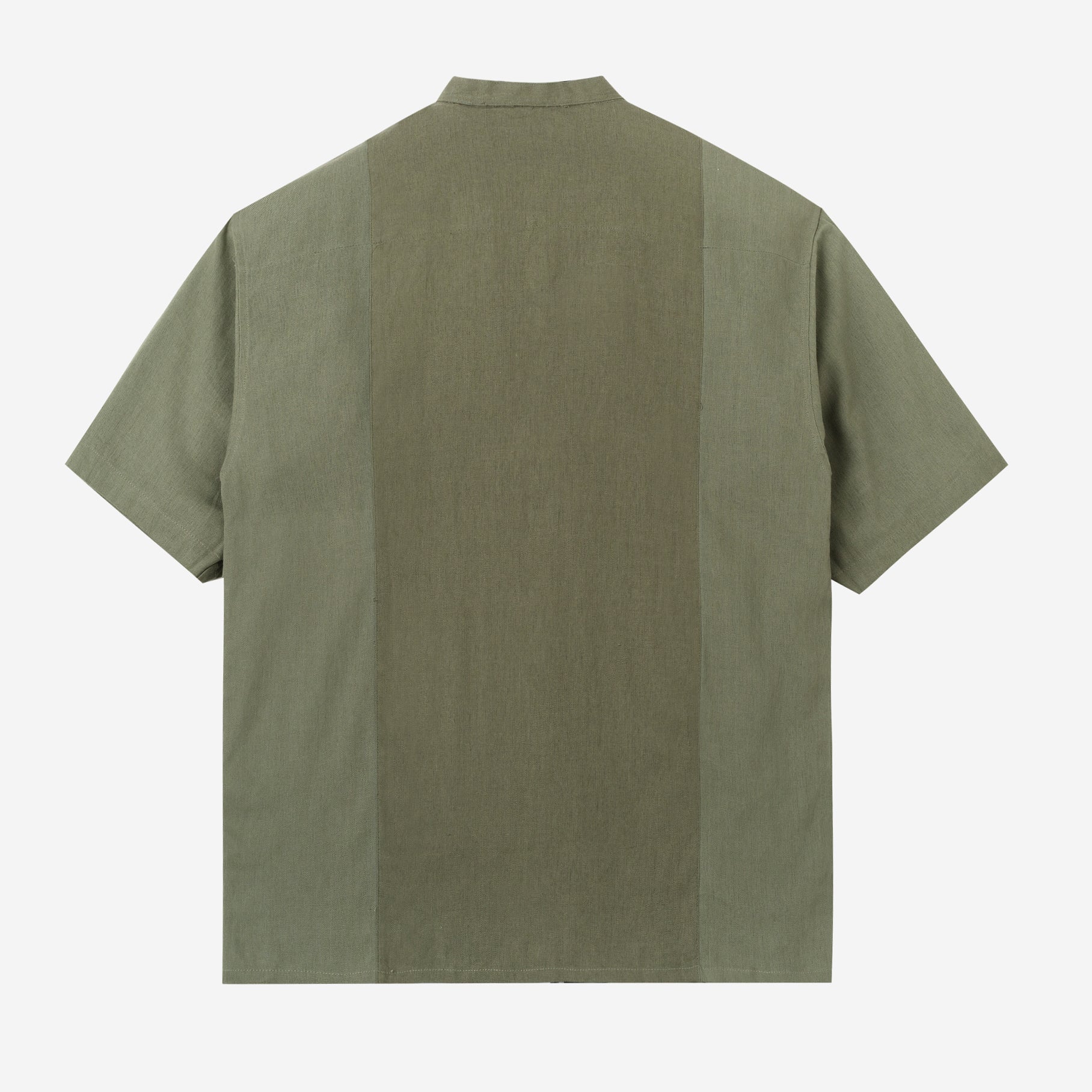 Mazeen Shirt Short Sleeve - Olive Green - Image 4