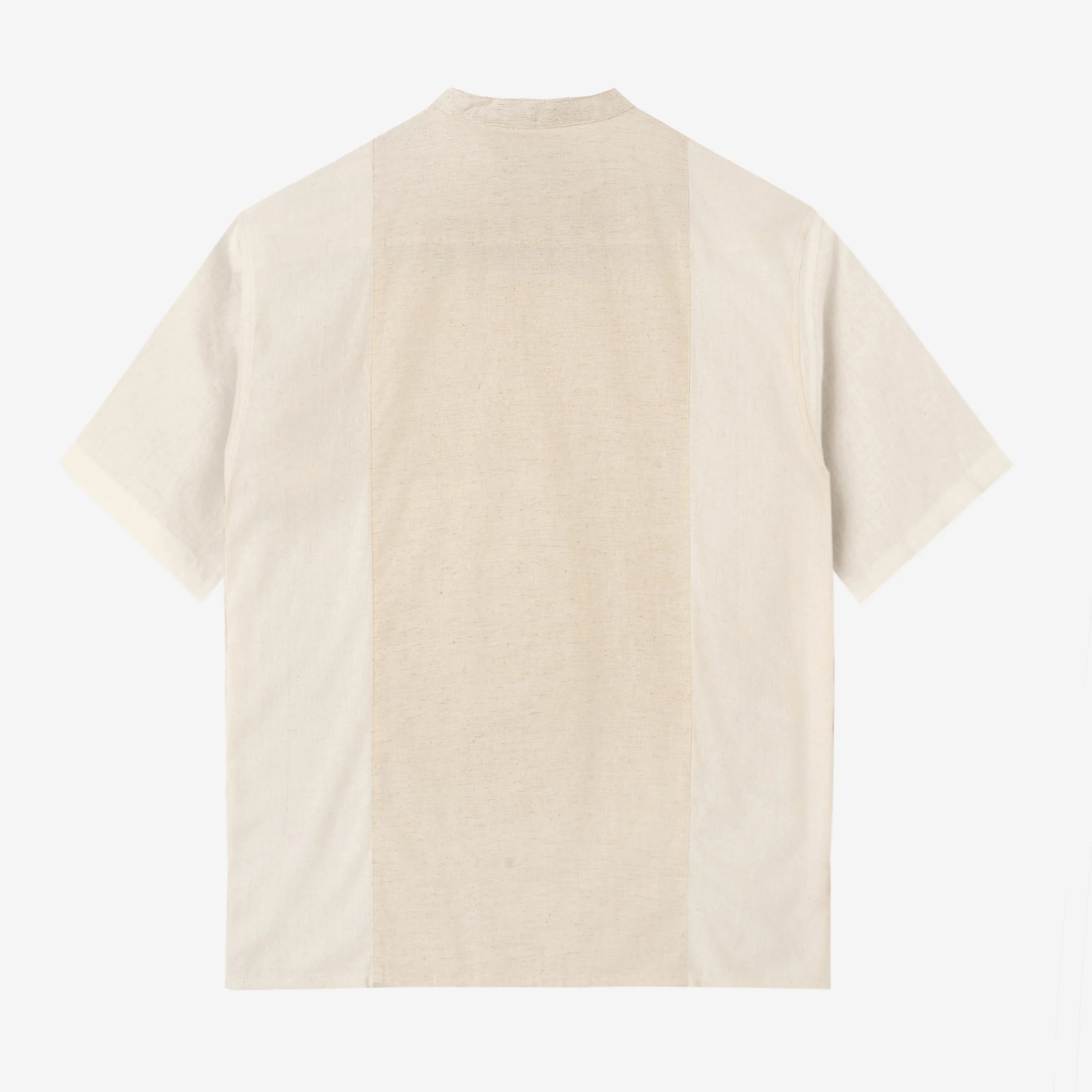 Mazeen Shirt Short Sleeve - Sand White - Image 4