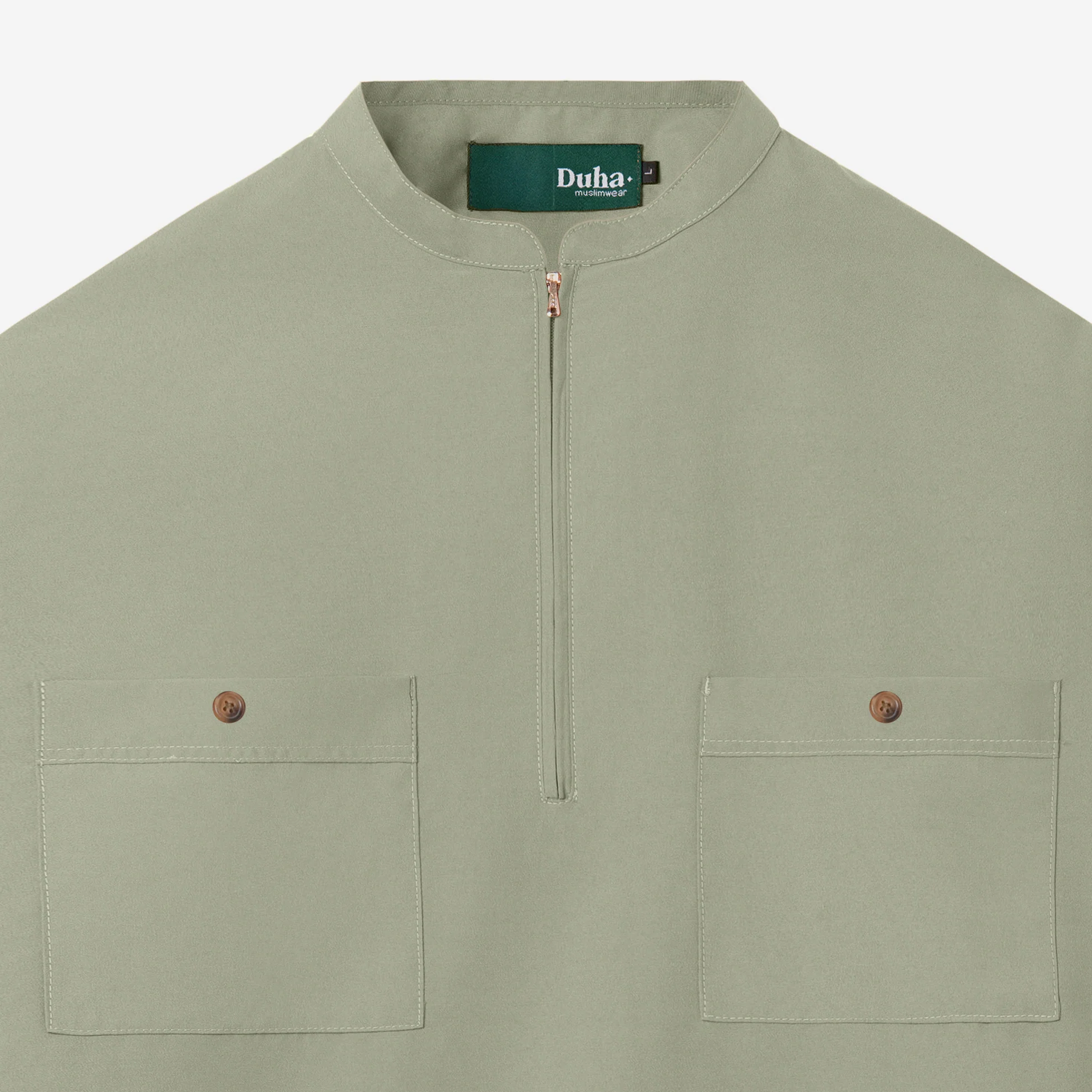 Mura Long Sleeve - Soft Olive - Image 2