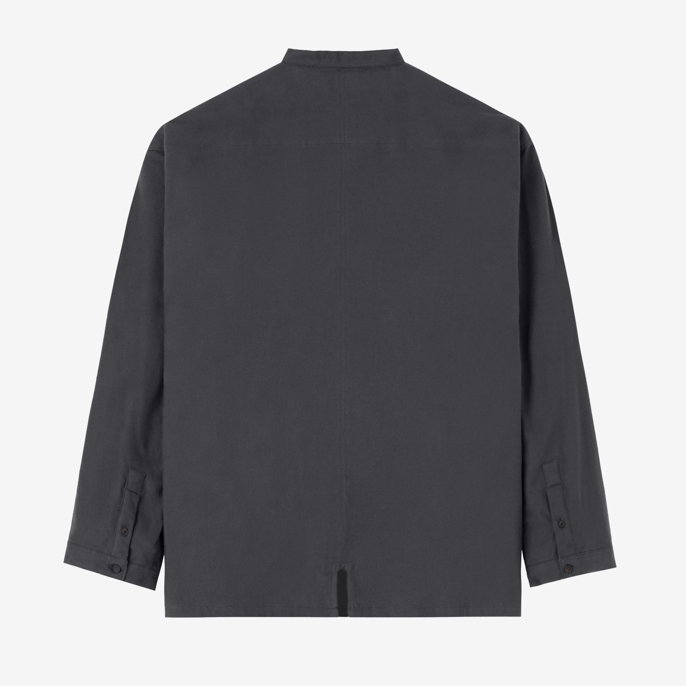 Nadeer Shirt Long Sleeve - Dark Grey - Image 4
