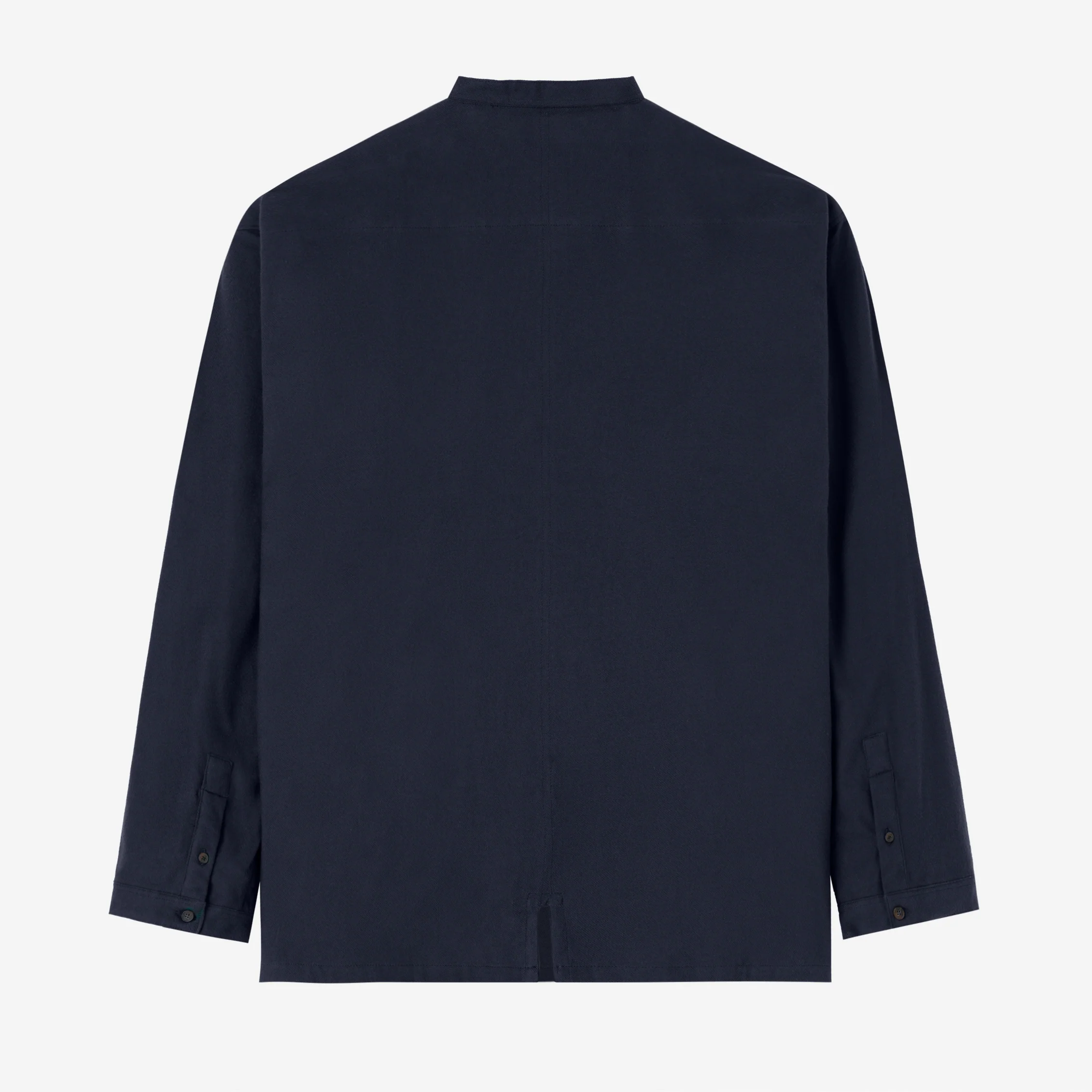 Nadeer Shirt Long Sleeve - Dark Navy - Image 4