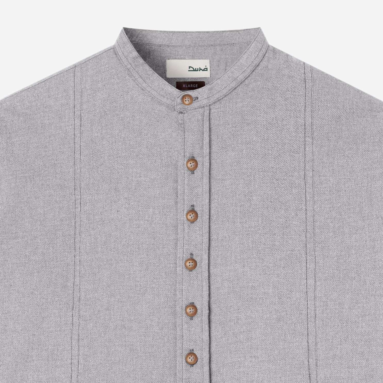 Nadeer Shirt Long Sleeve - Grey - Image 2