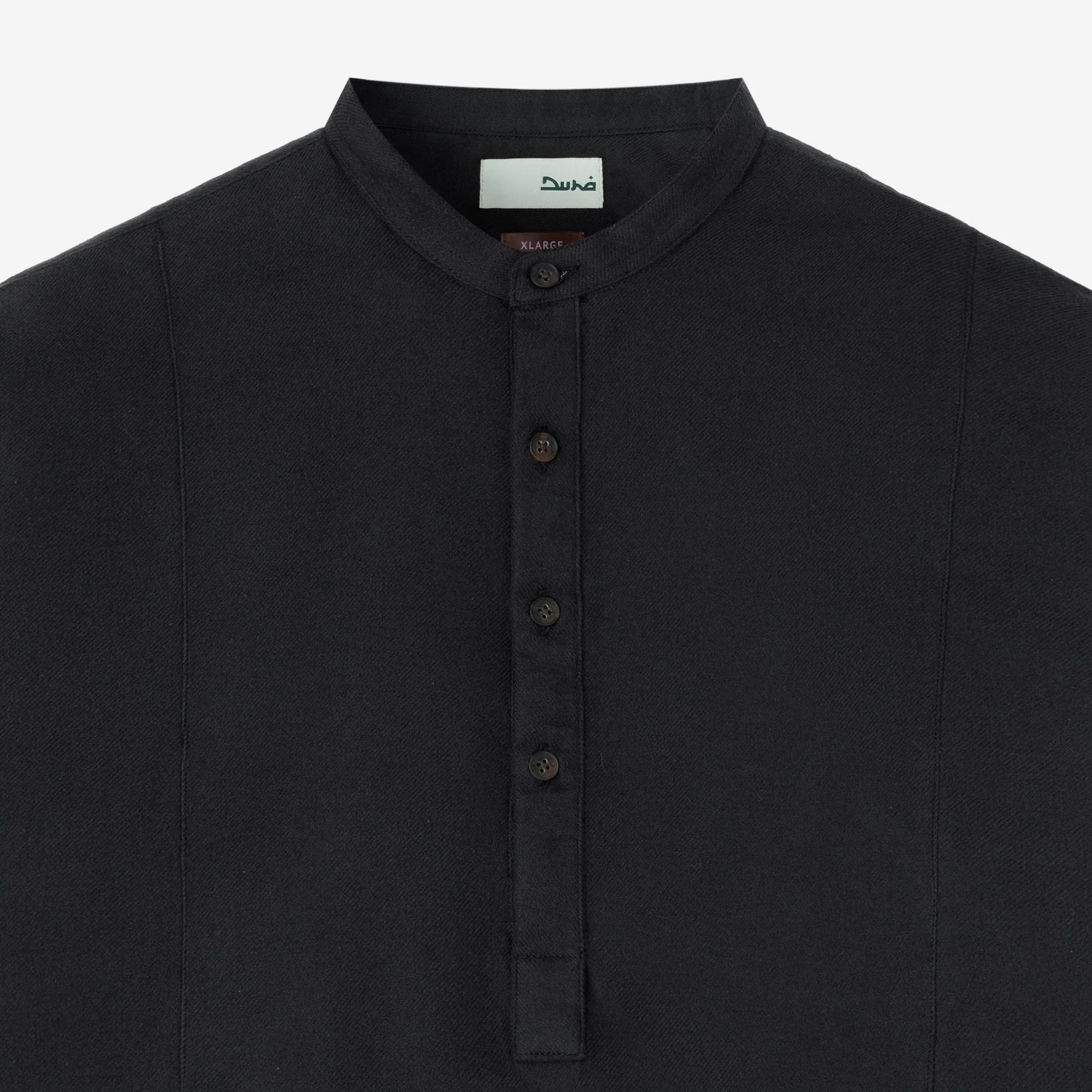 Nadeer Shirt Short Sleeve - Black - Image 2