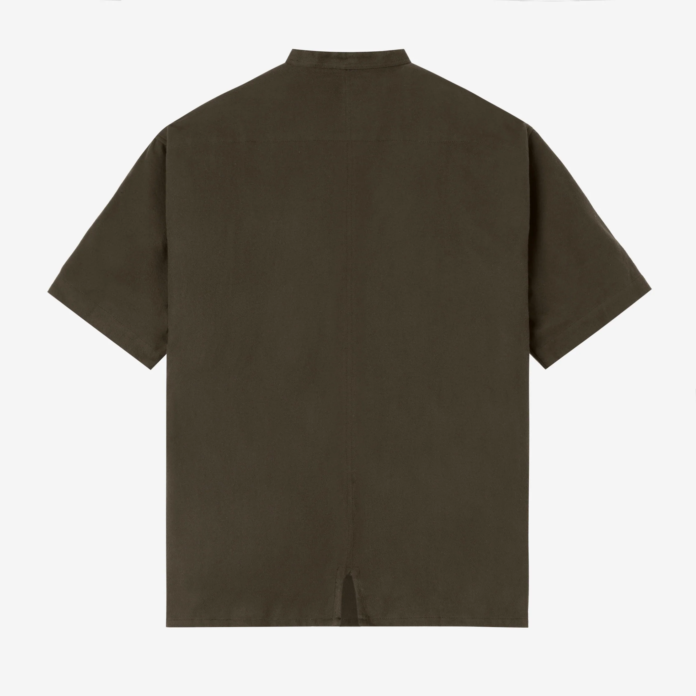 Nadeer Shirt Short Sleeve - Dark Olive - Image 4