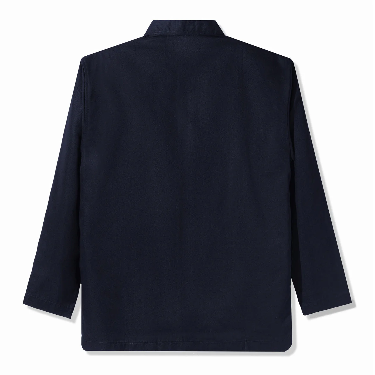 Naseer Patch Long Sleeve Shirt Navy - Image 4