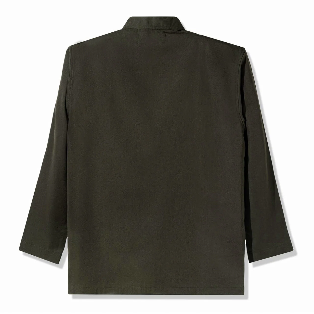 Naseer Patch Long Sleeve Shirt Olive - Image 4