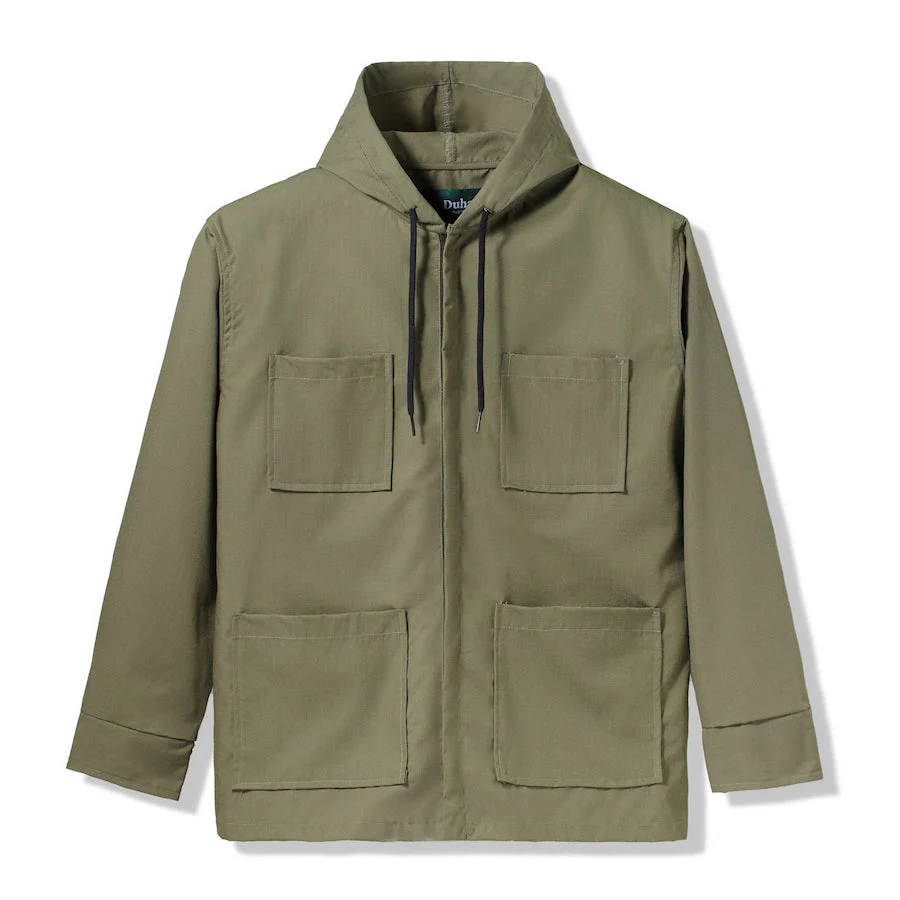 Nasr Parka Four Pockets Olive
