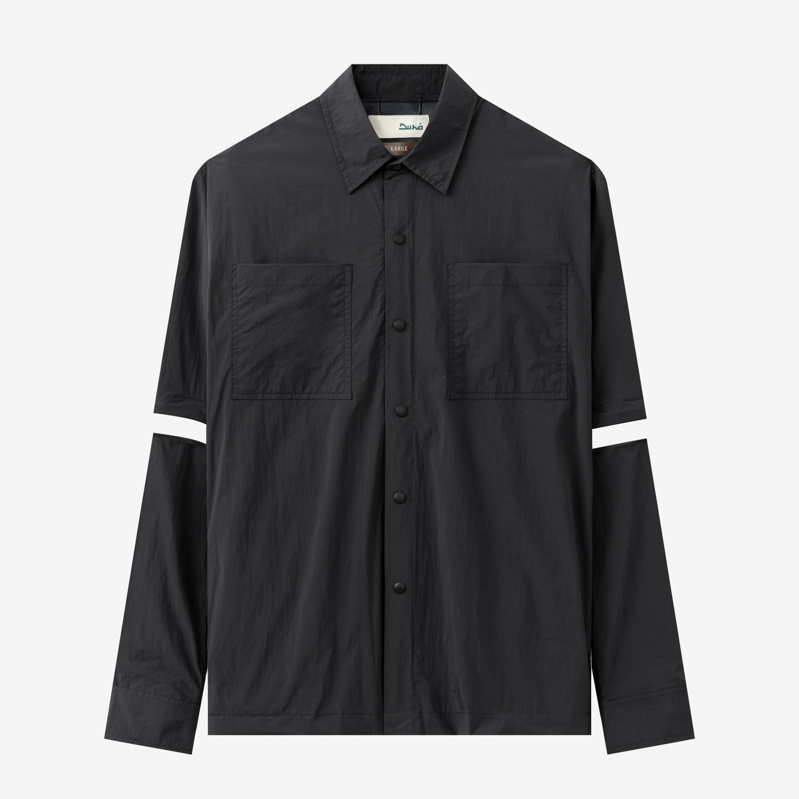 Nihaal Long Sleeve Shirt - Black - Image 2