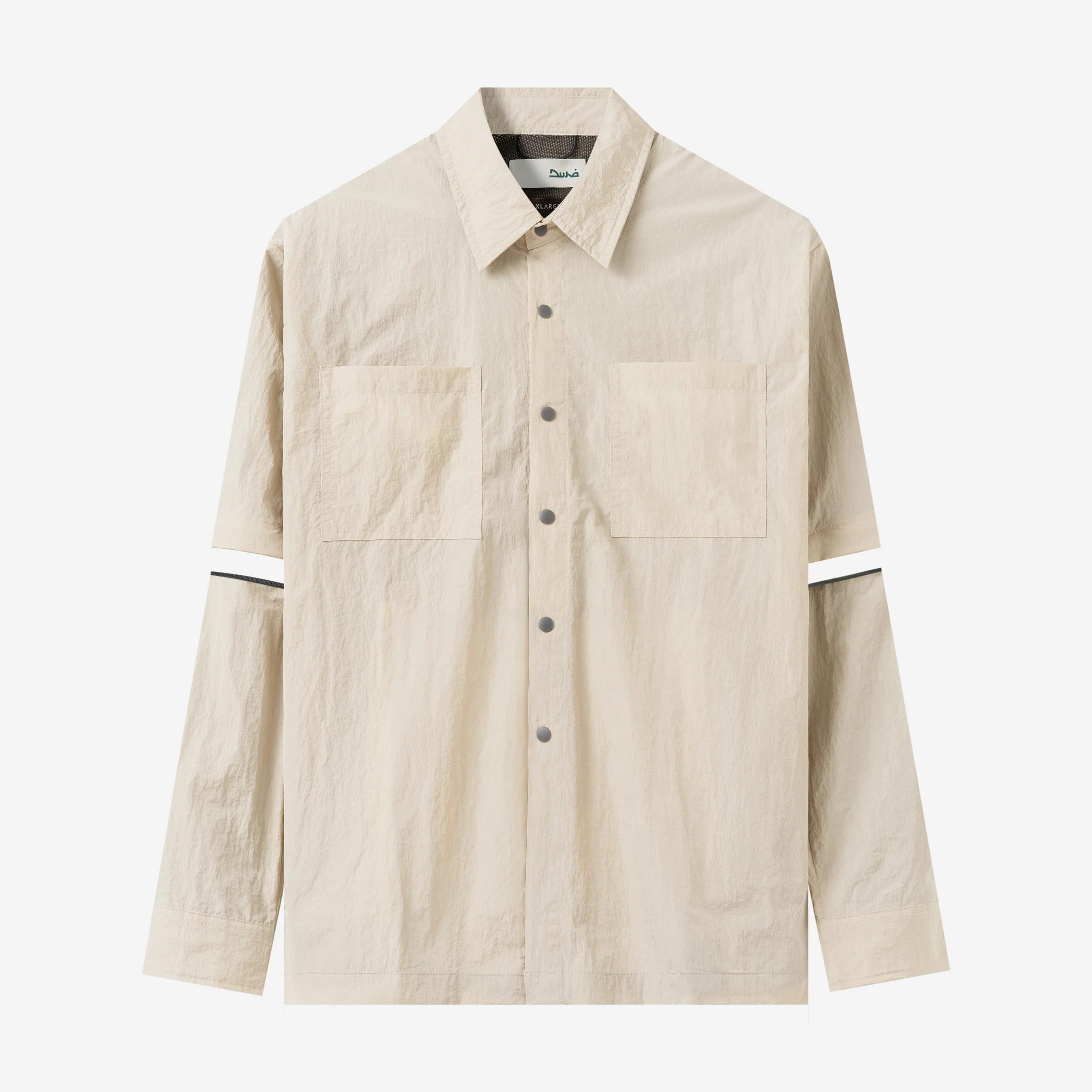 Nihaal Long Sleeve Shirt - Khaki - Image 2