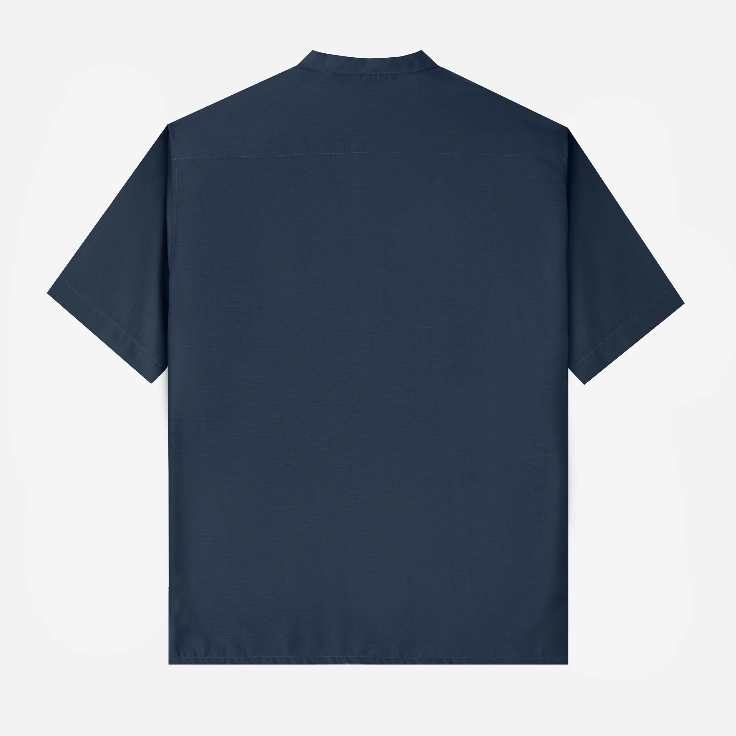 Numair Shirt Short Sleeve - Navy - Image 4