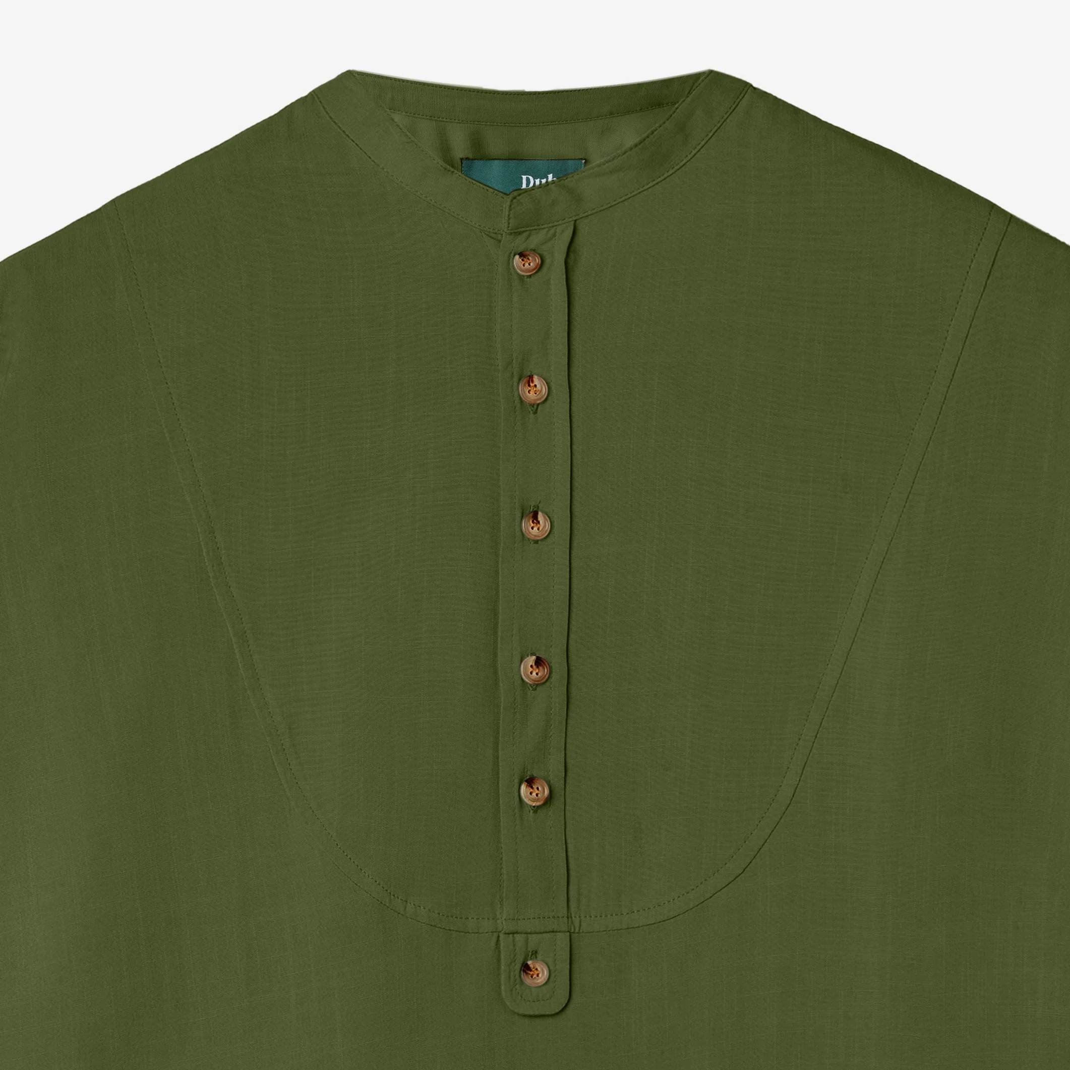 Rafa' Long Gamis - Dark Green - Image 2