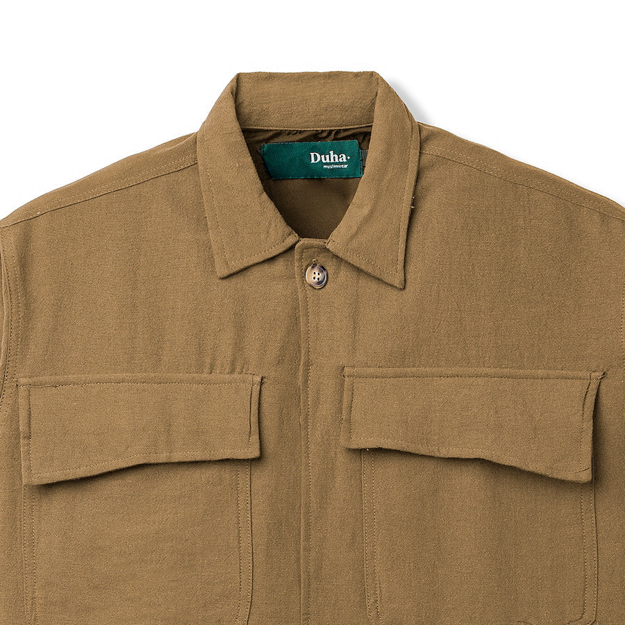 Rais Four-Pocket Jacket Brown - Image 2