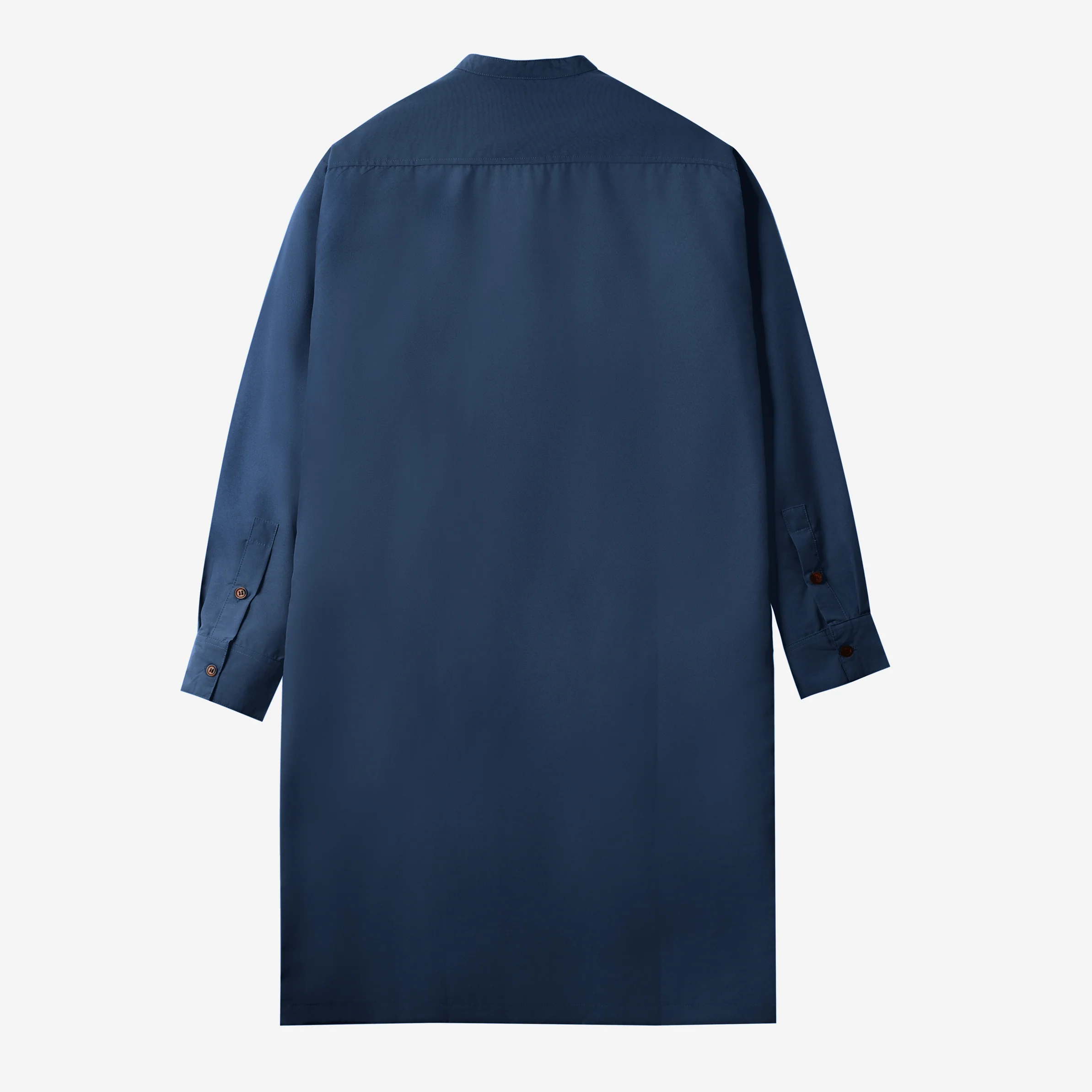 Razq Long Gamis - Navy - Image 4