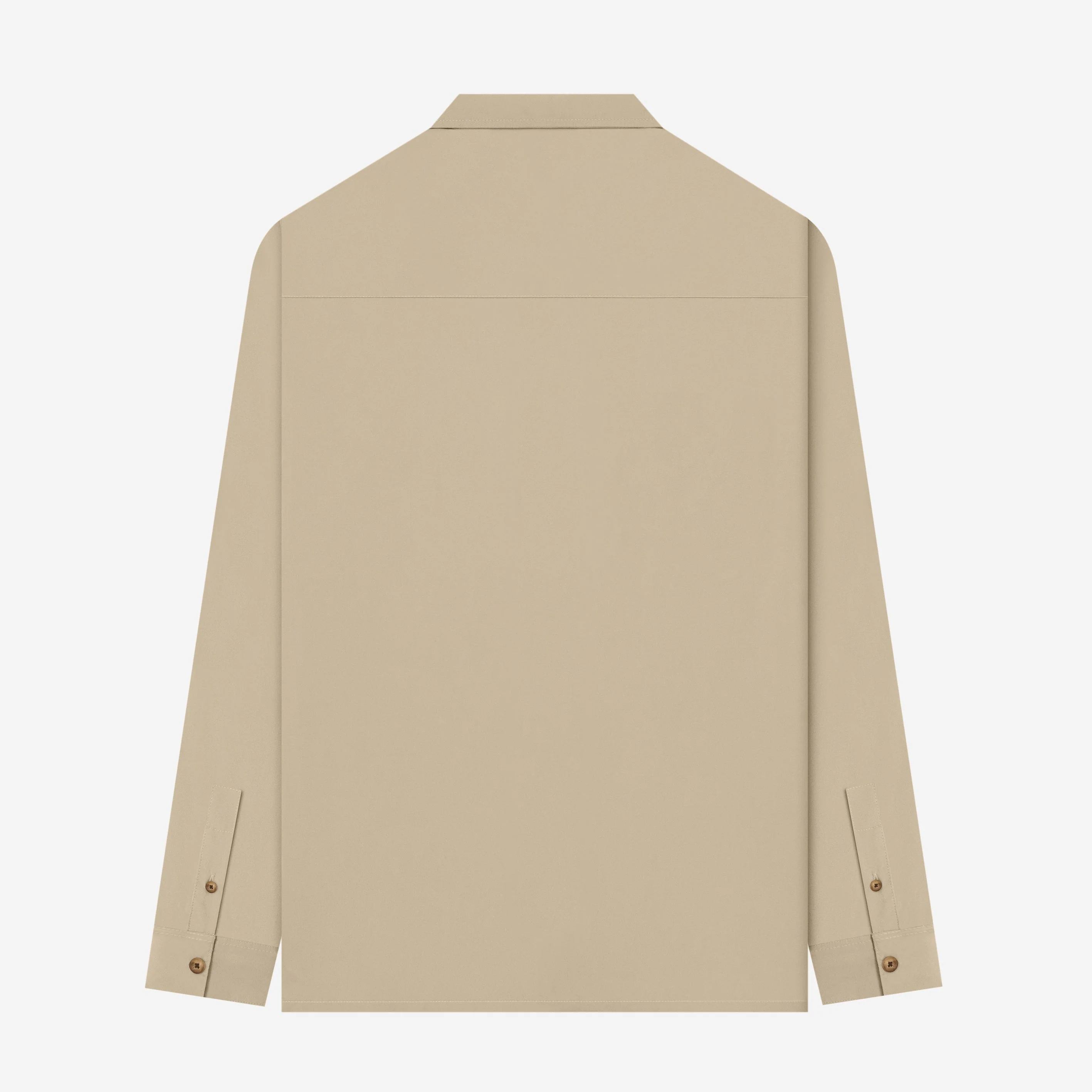 Samaa Cloud Weave Open Collar Long Sleeve Shirt - Image 13