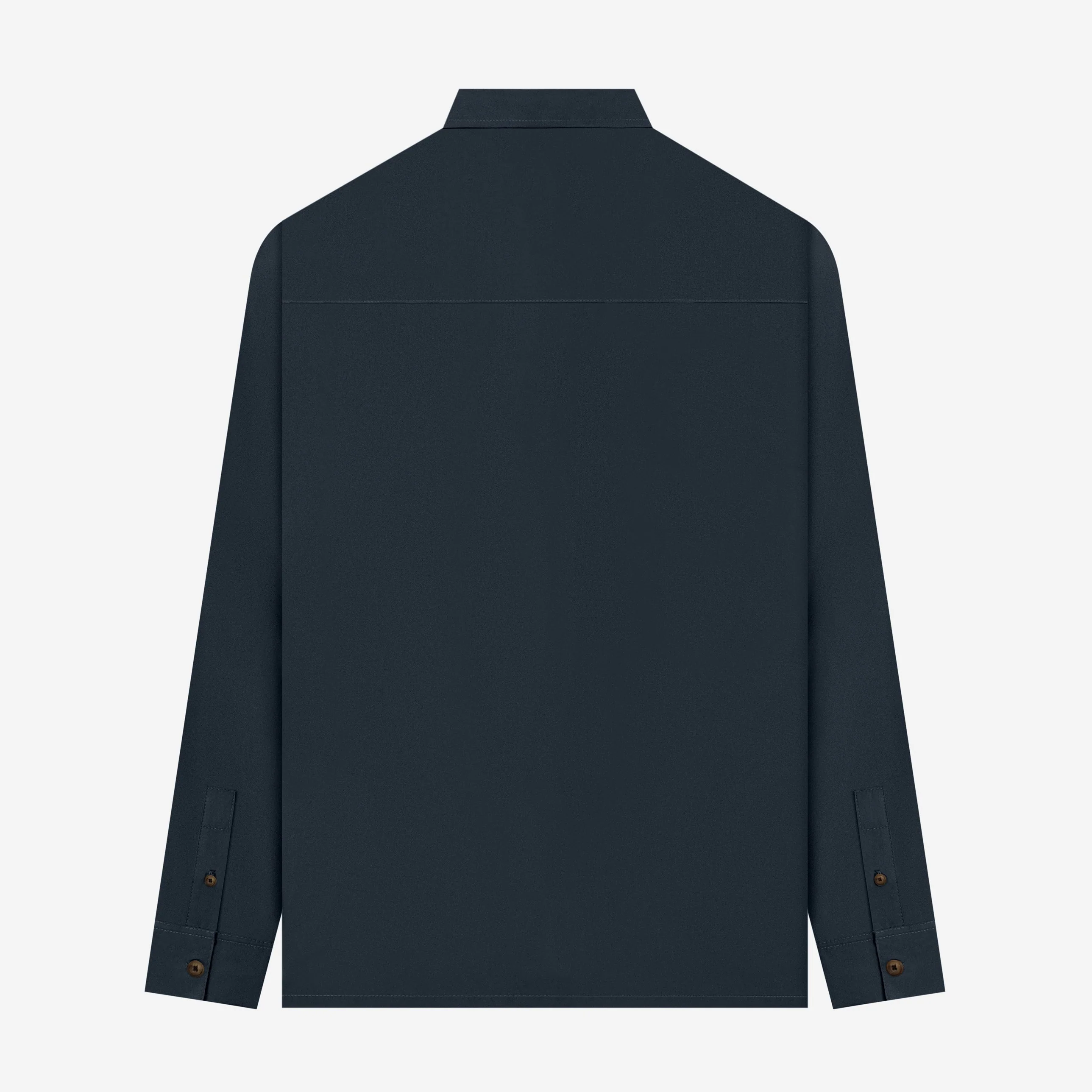 Samaa Cloud Weave Open Collar Long Sleeve Shirt - Image 19