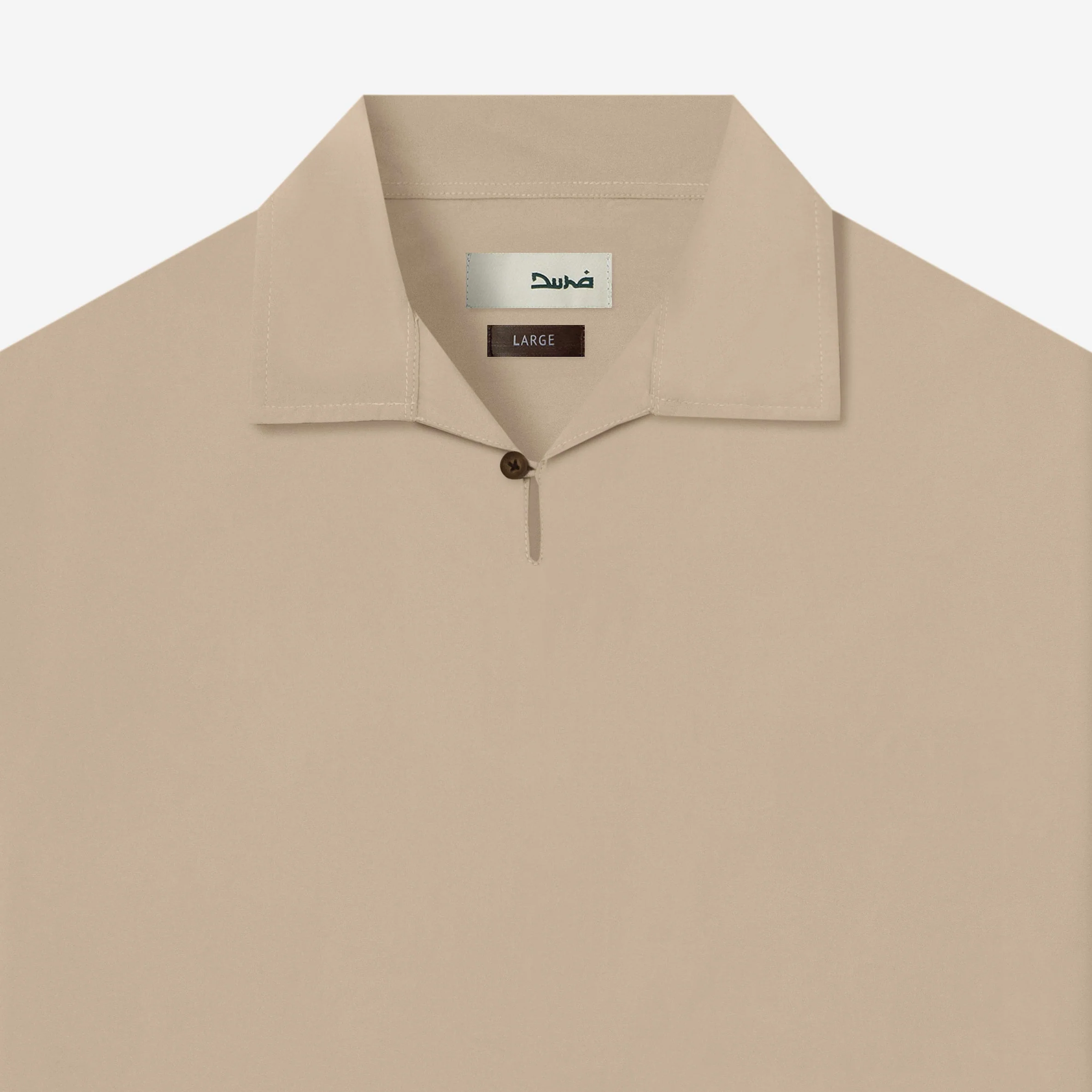 Samaa Cloud Weave Open Collar Long Sleeve Shirt - Image 7