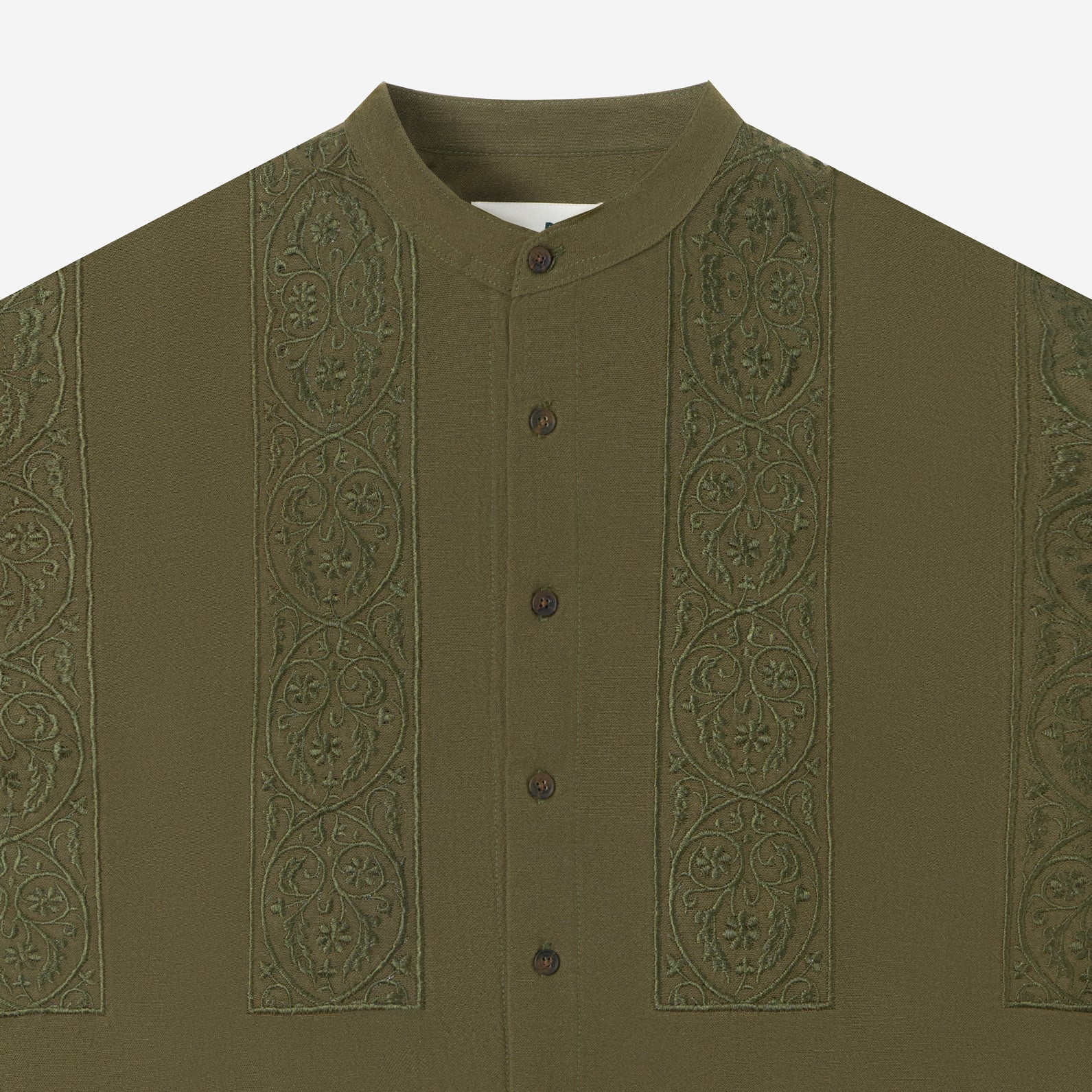 Sami Long Sleeve Linen Shirt - Image 2