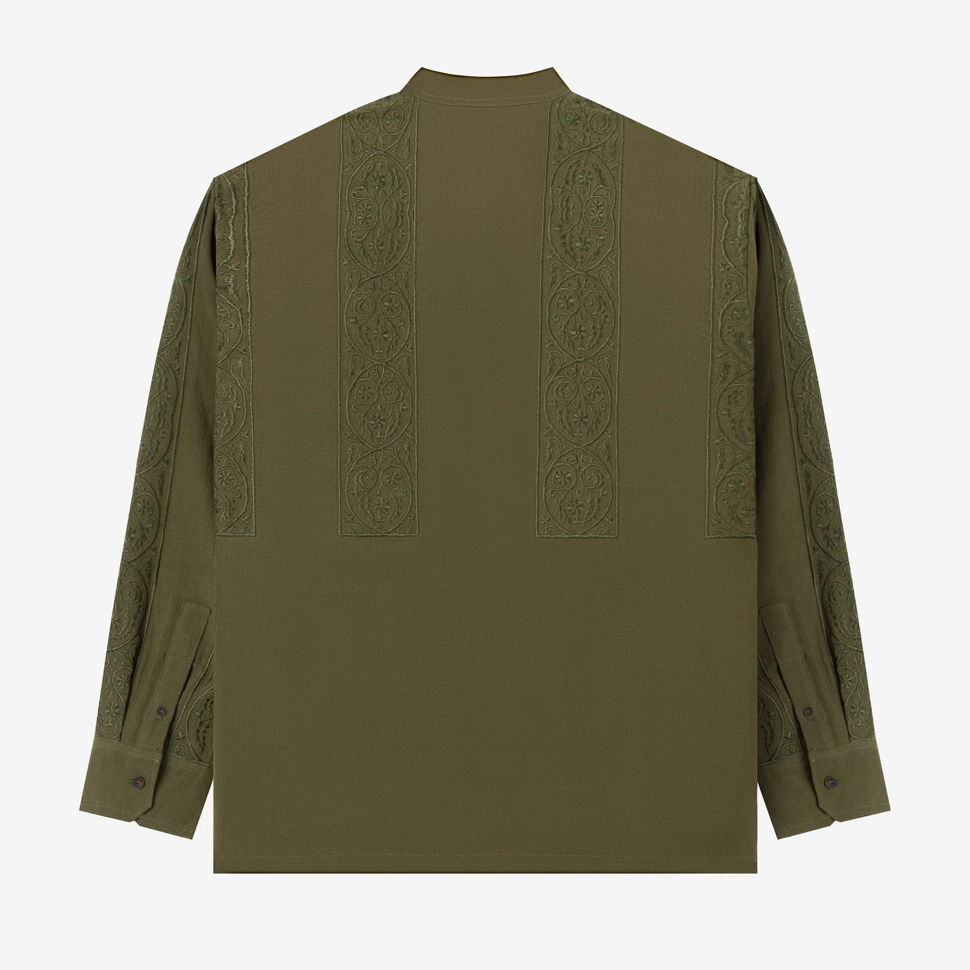 Sami Long Sleeve Linen Shirt - Image 4