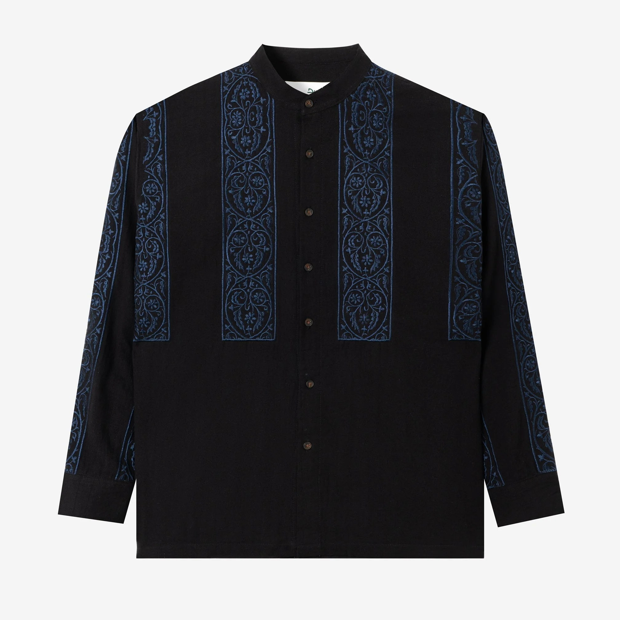 Sami Long Sleeve Linen Shirt - Image 5