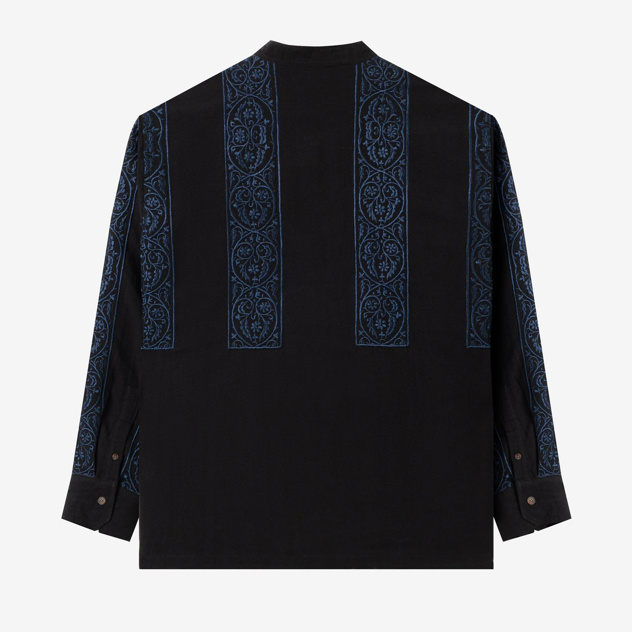 Sami Long Sleeve Linen Shirt - Image 8