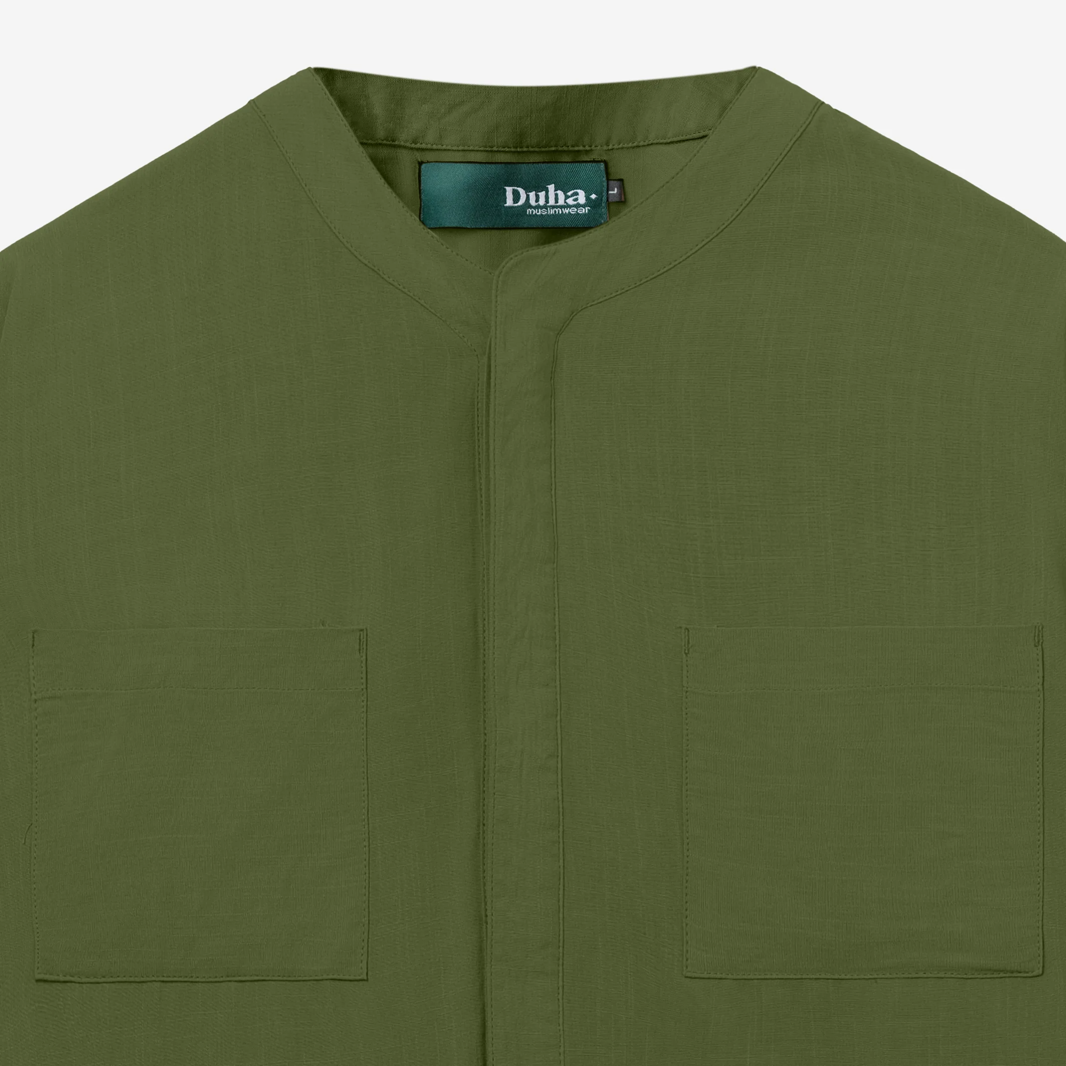 Shams Long Sleeve - Dark Green - Image 2
