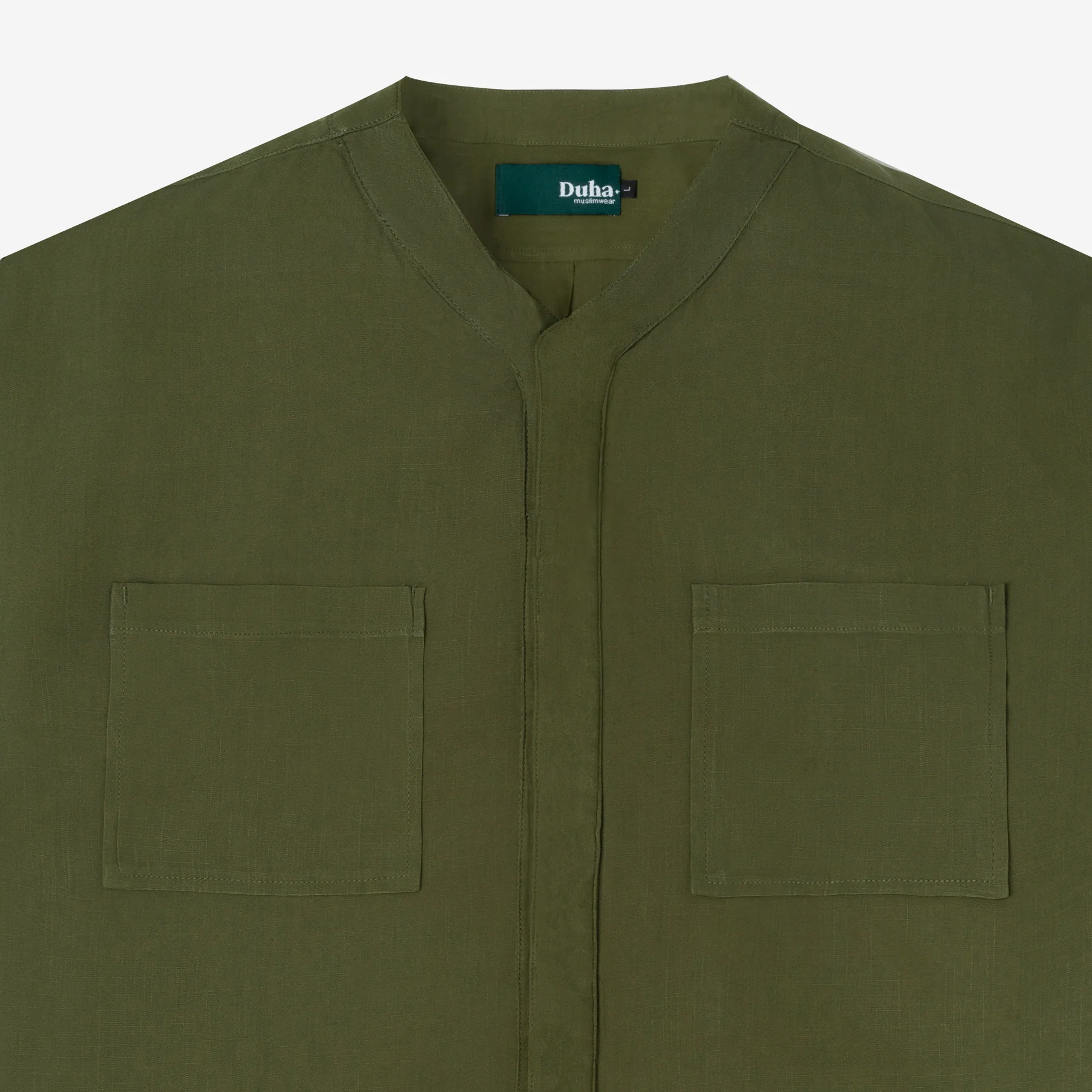 Shams Short Sleeve - Dark Green - Image 2