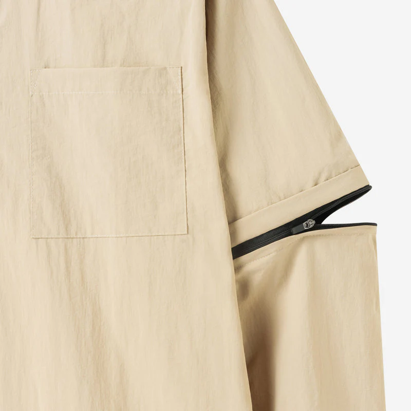Taroob Long Sleeve Gamis - Light Brown - Image 5
