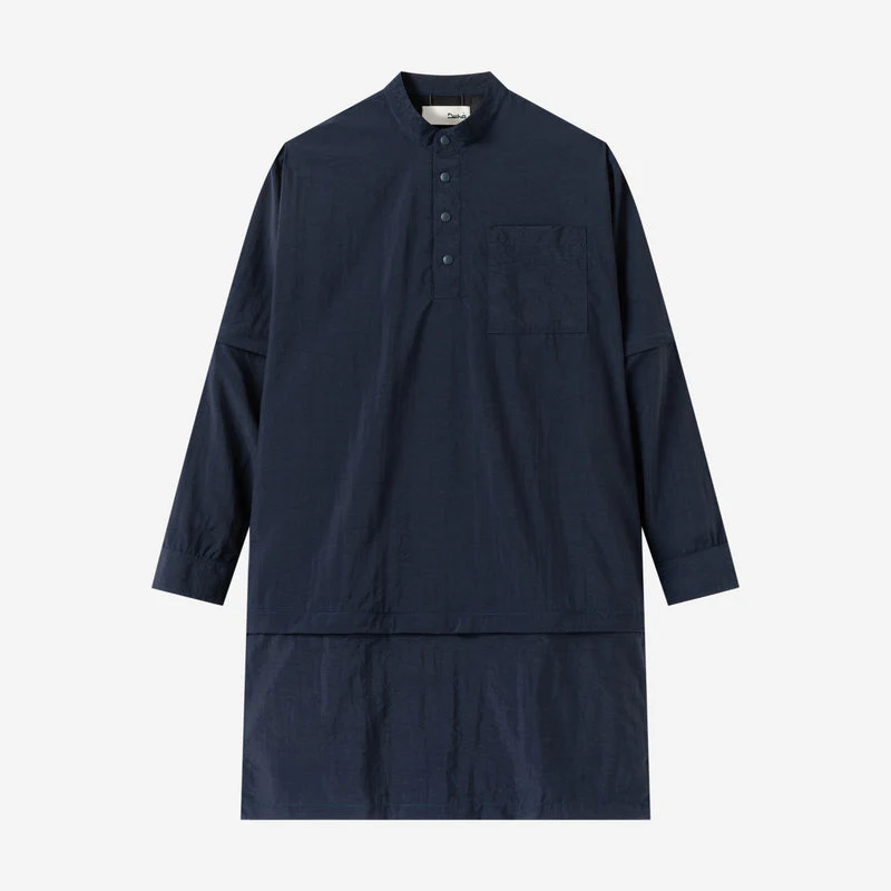 Taroob Long Sleeve Gamis - Navy
