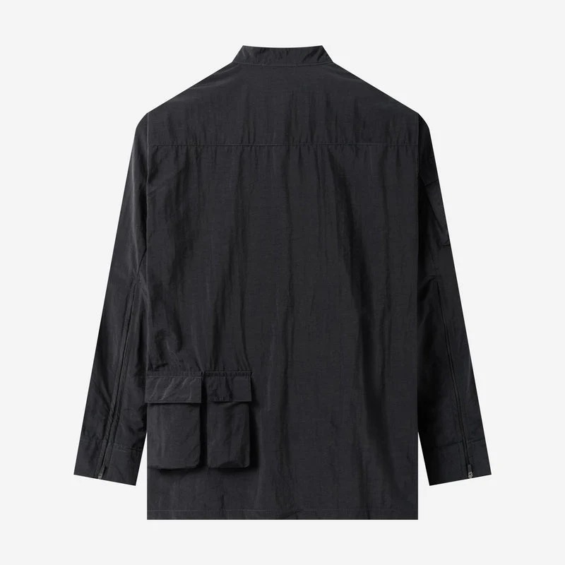 Waiz Long Sleeve Shirt - Black - Image 5