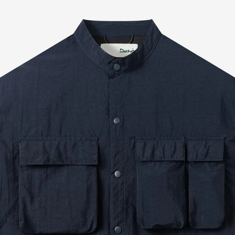 Waiz Long Sleeve Shirt - Navy - Image 2