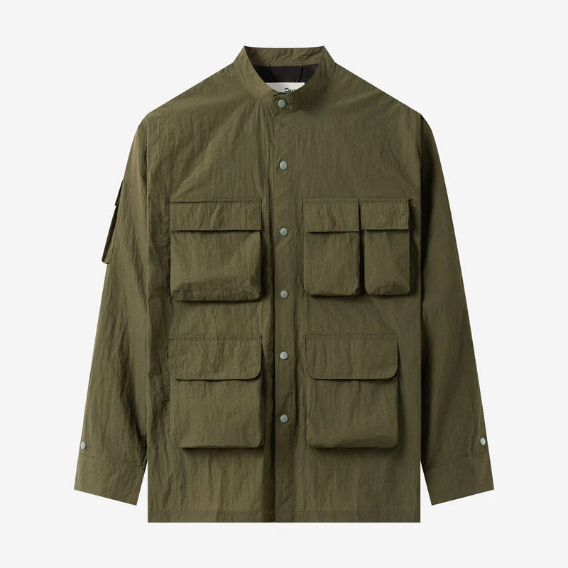 Waiz Long Sleeve Shirt - Olive