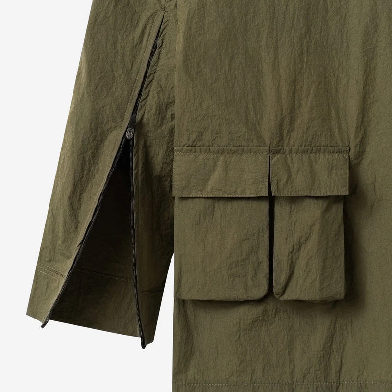 Waiz Long Sleeve Shirt - Olive - Image 4