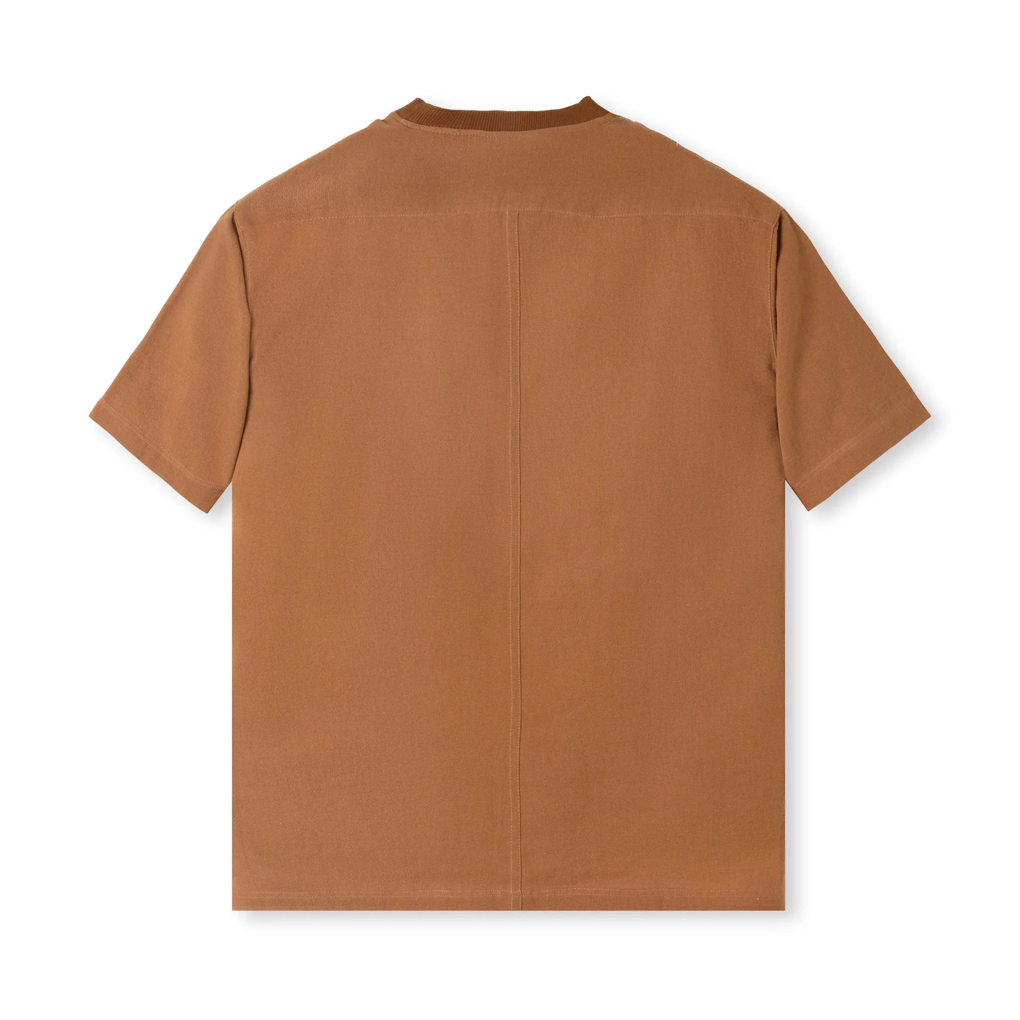 Yaraa Linen T-shirt - Terracotta - Image 4