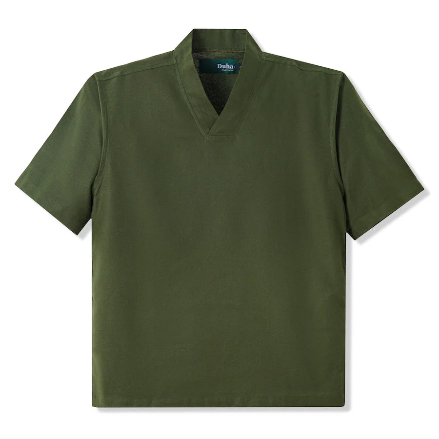 Yazed Pull-Over Tees Green