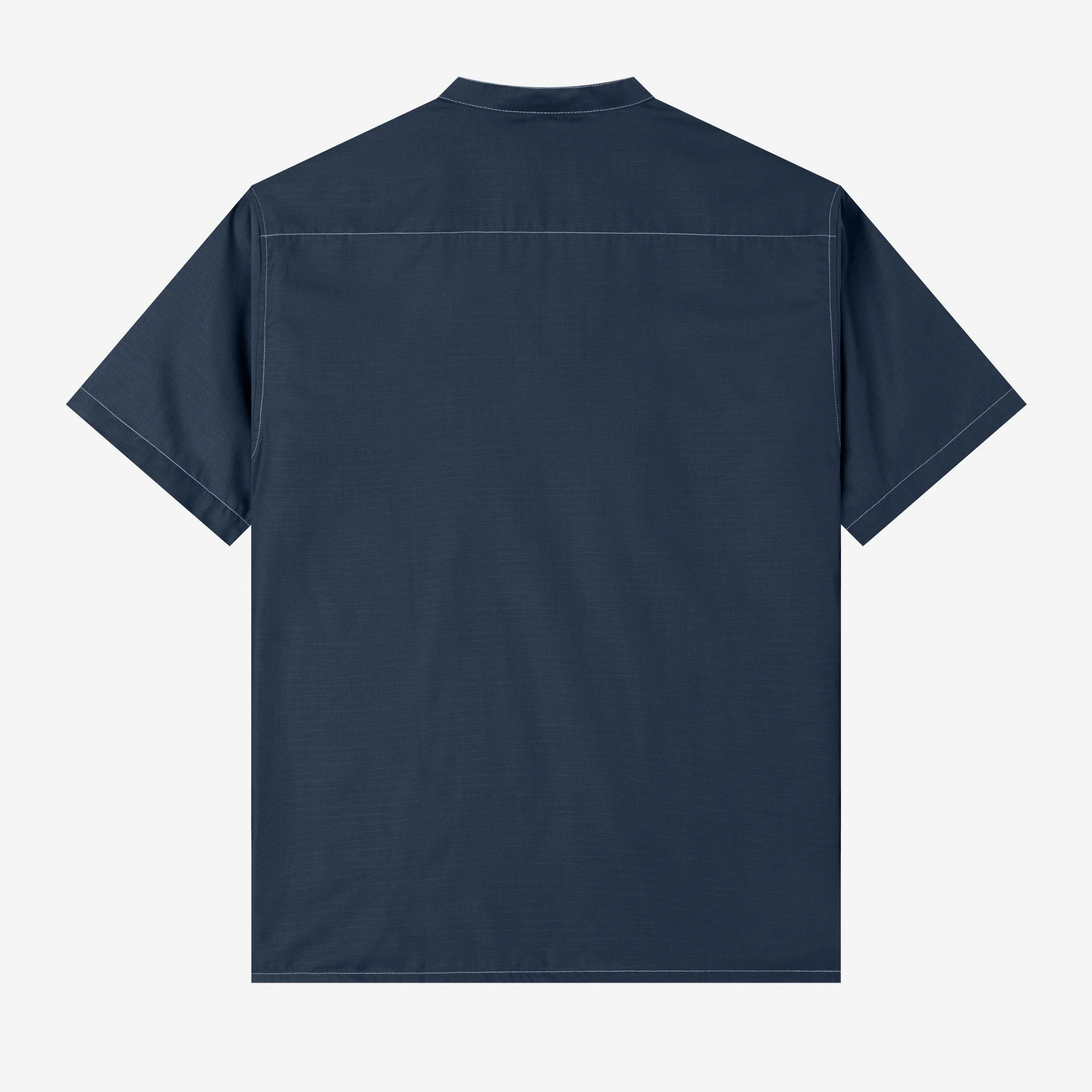 Zahr Shirt Short Sleeve - Navy - Image 4
