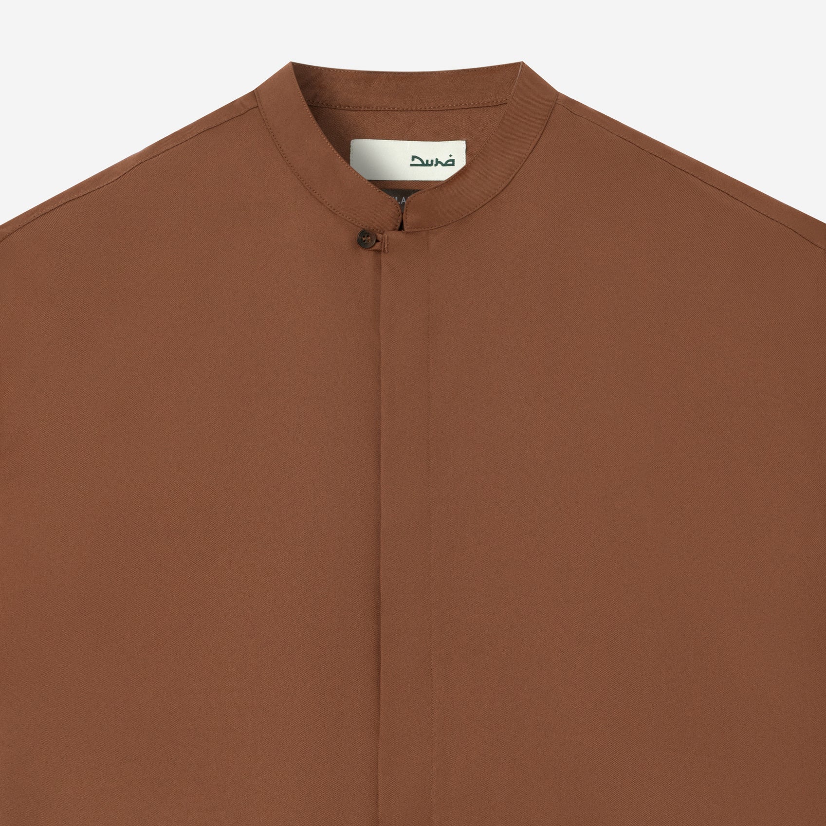 Zayd Shirt Long Sleeve - Brown - Image 2