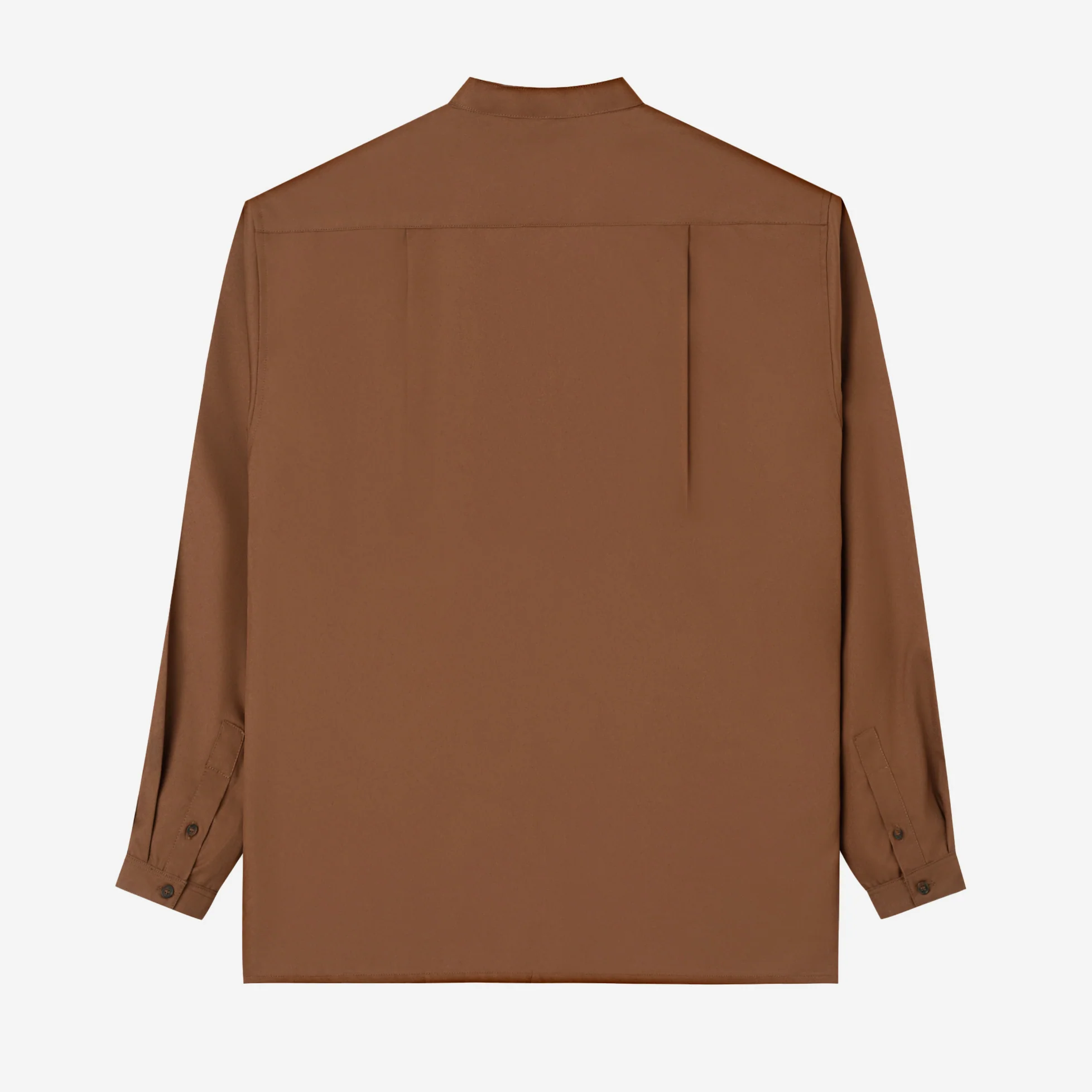 Zayd Shirt Long Sleeve - Brown - Image 4