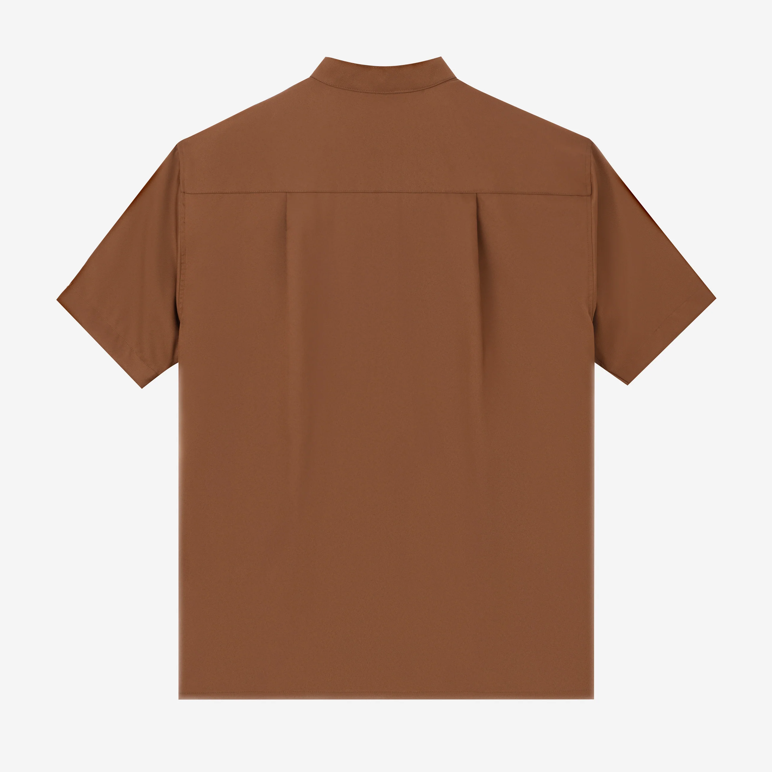 Zayd Shirt Short Sleeve - Brown - Image 4