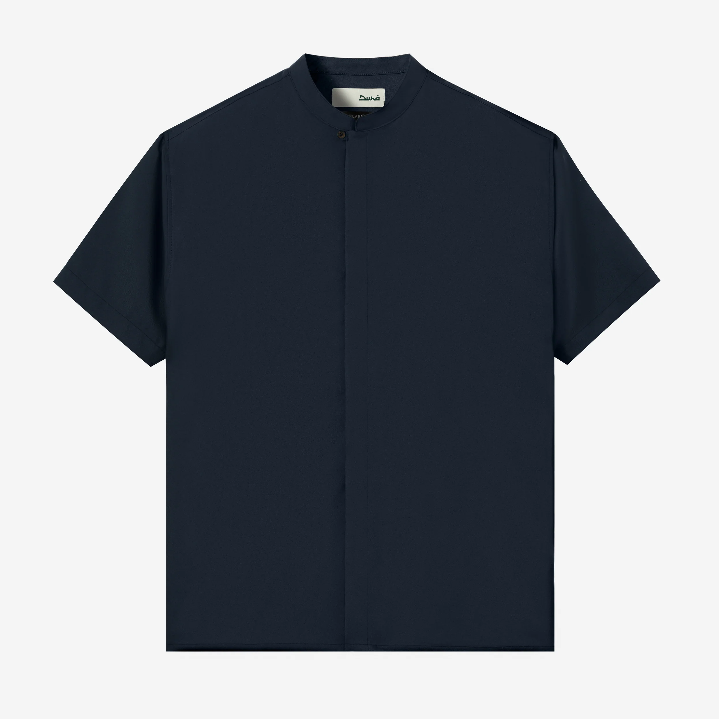Zayd Shirt Short Sleeve - Dark Navy