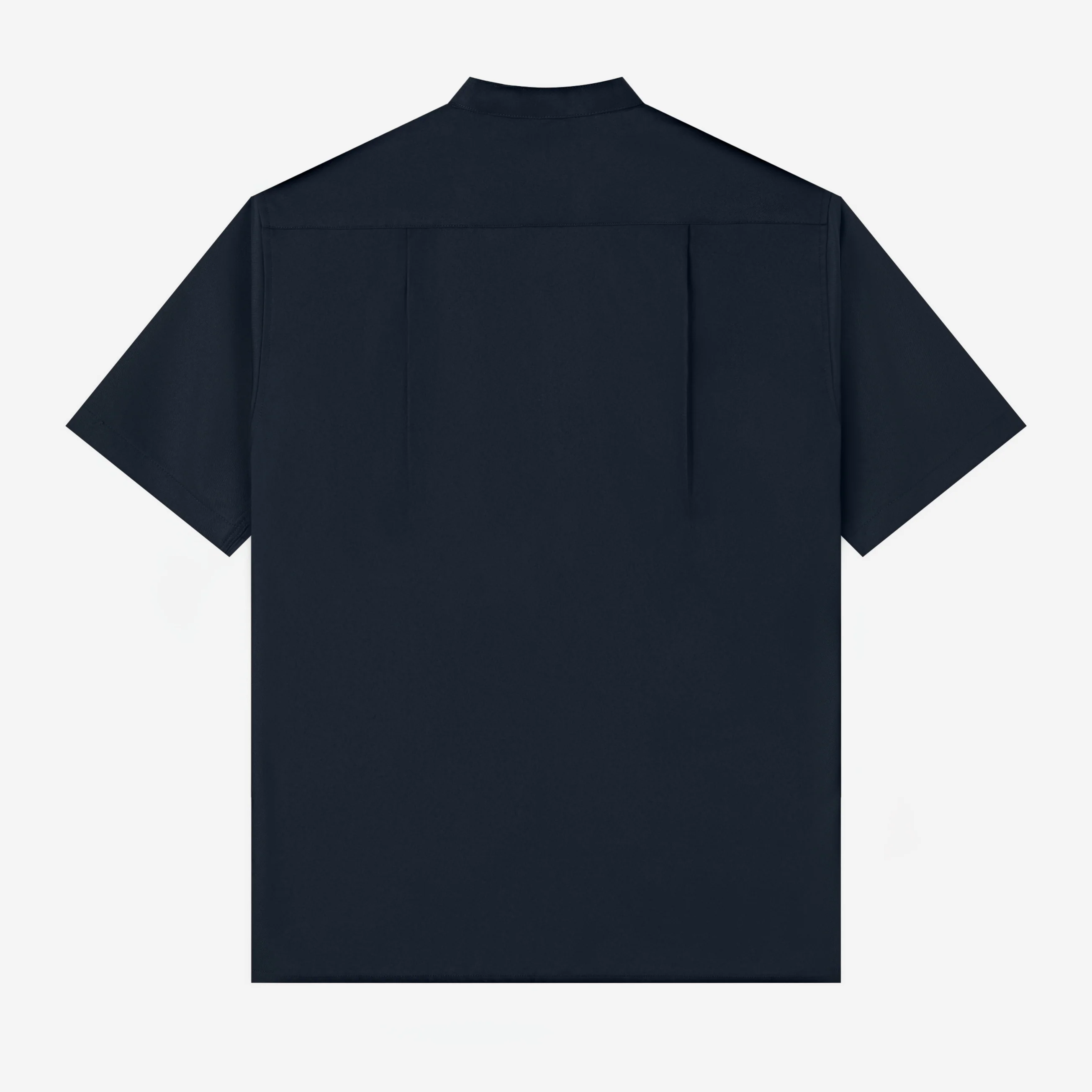 Zayd Shirt Short Sleeve - Dark Navy - Image 4